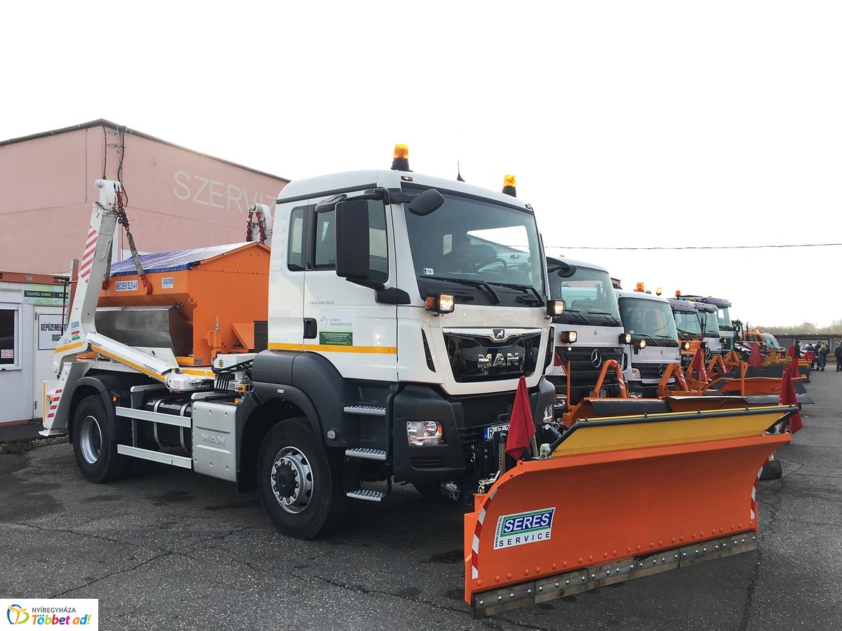 Téli gépszemle a NYÍRVV-nél