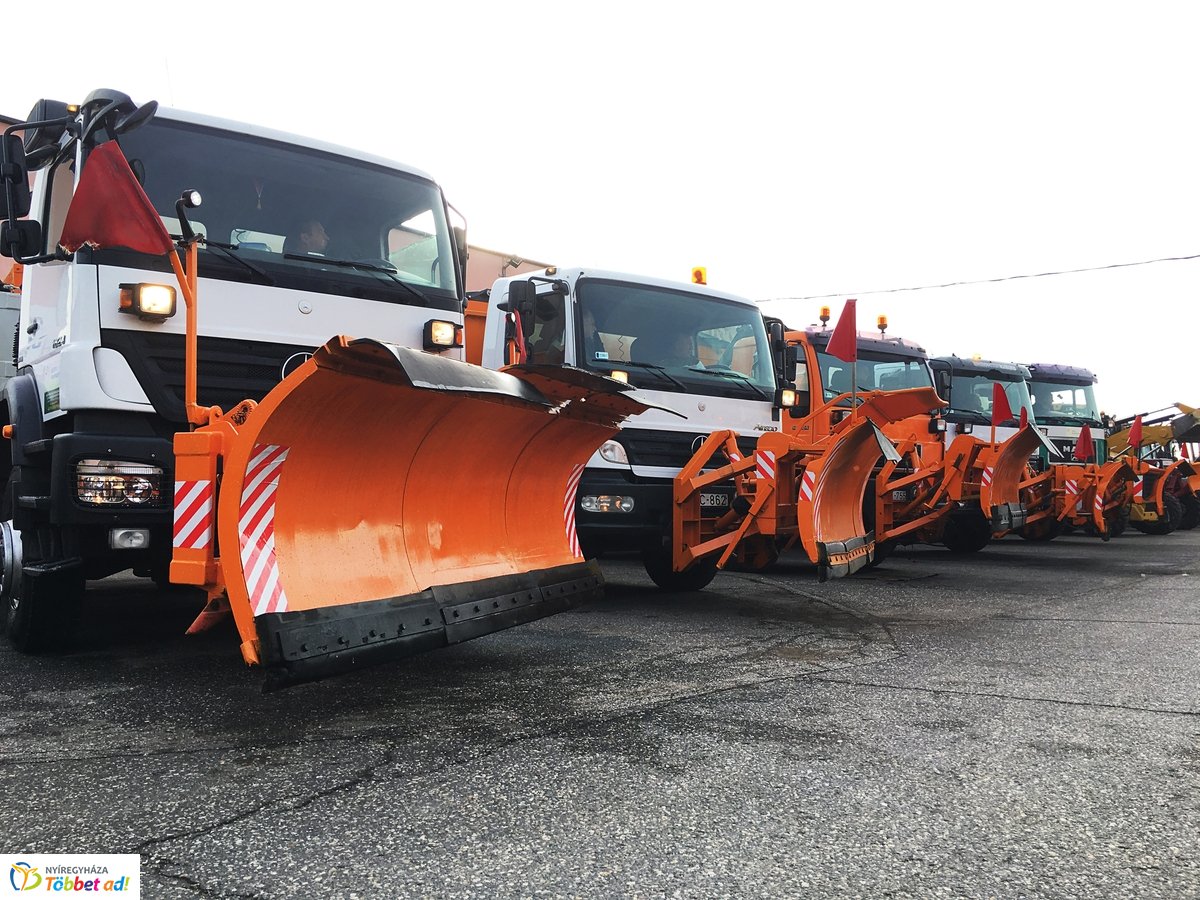 Téli gépszemle a NYÍRVV-nél