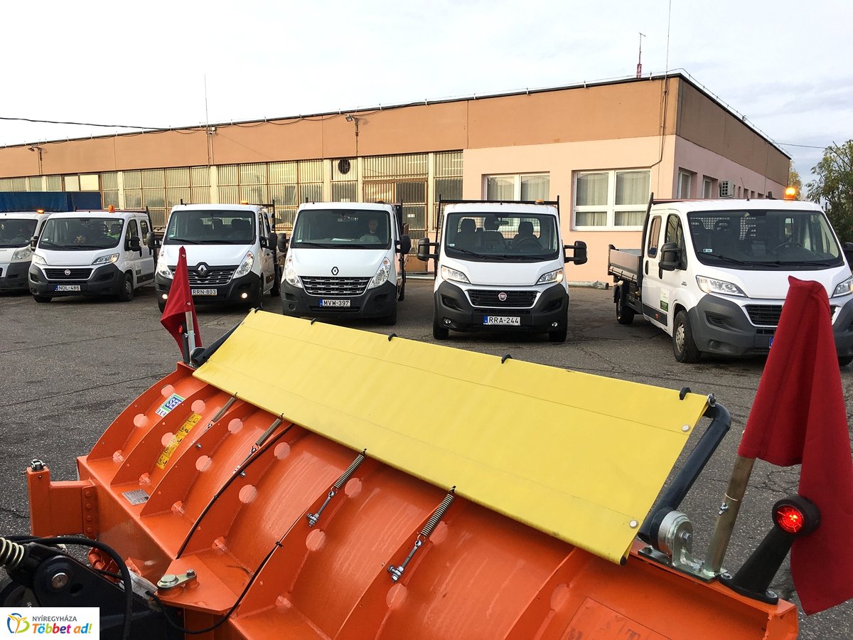 Téli gépszemle a NYÍRVV-nél