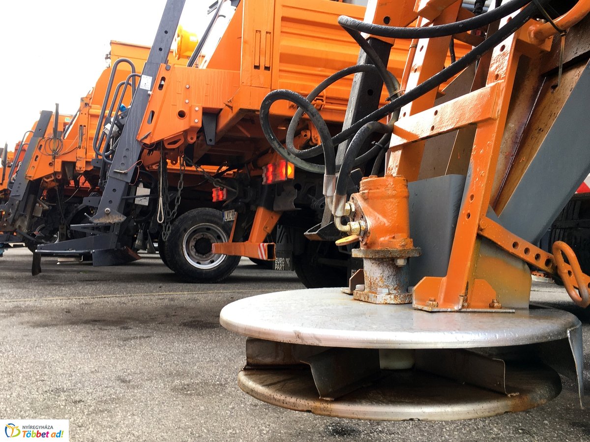 Téli gépszemle a NYÍRVV-nél