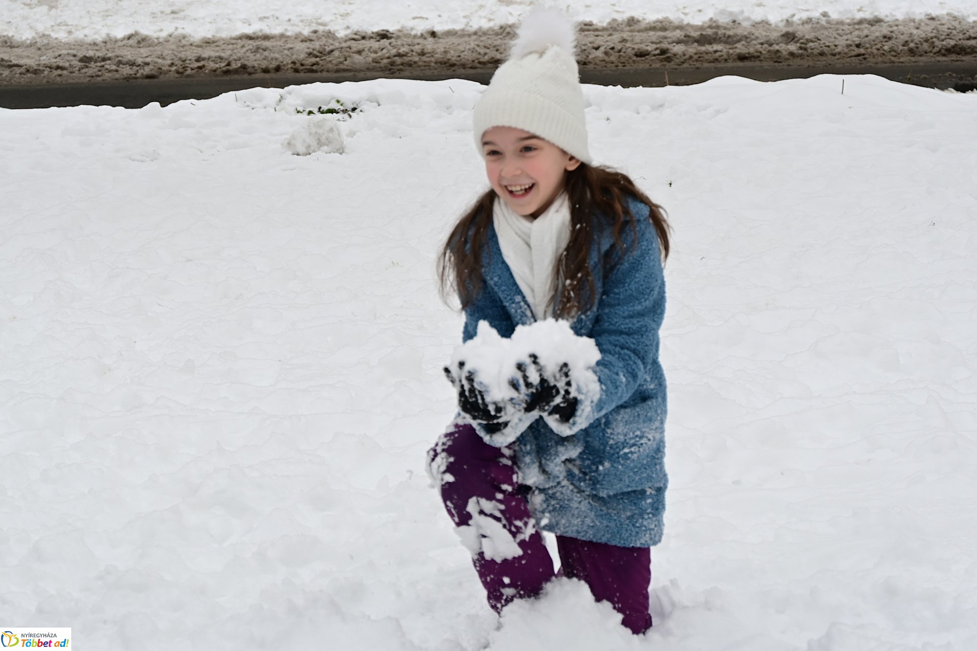 Téli játék  a hóban