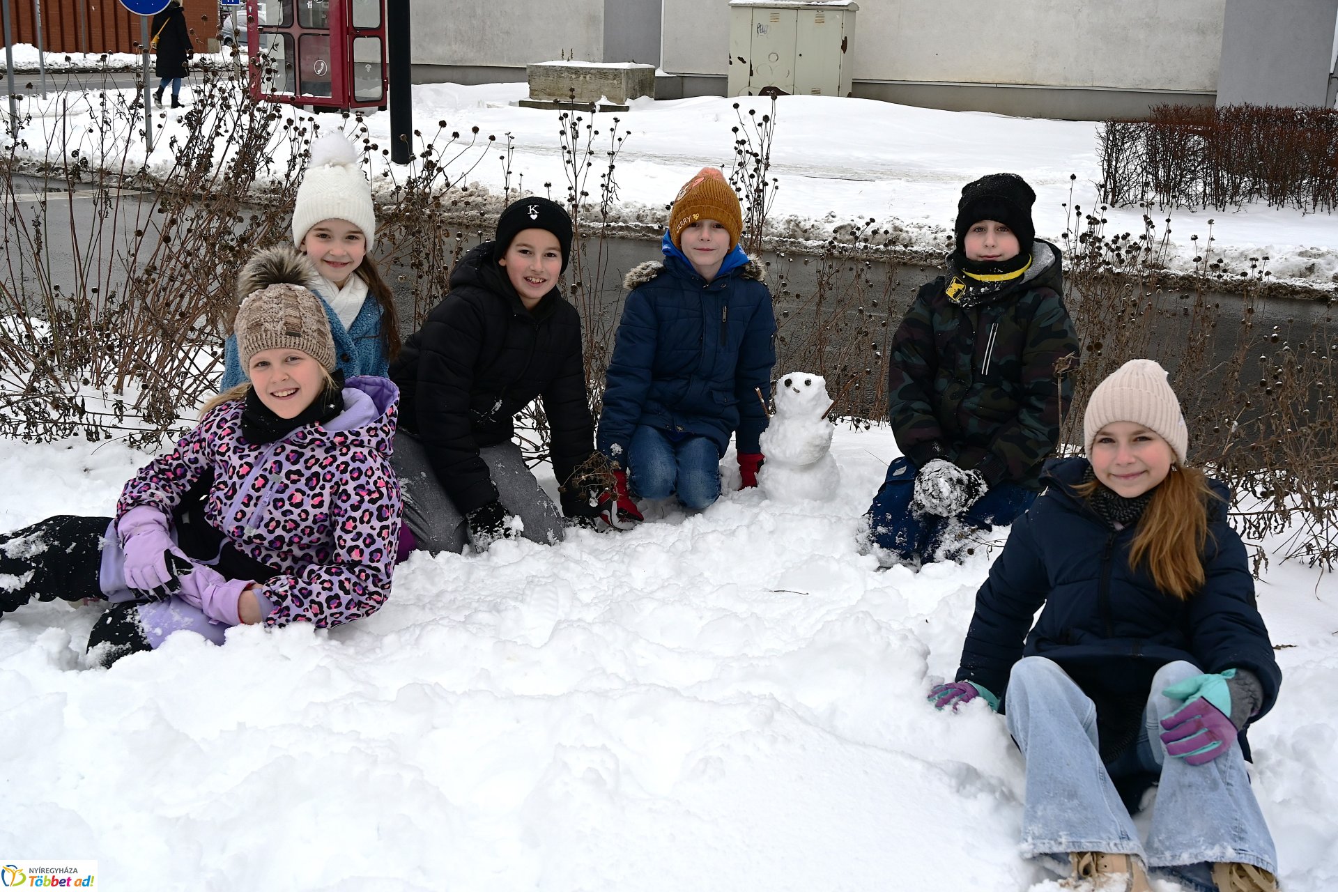 Téli játék  a hóban