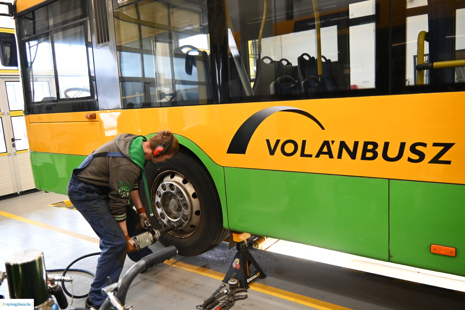 Teljes kapacitással üzemel a Volánbusz Zrt. új telephelye Nyíregyházán