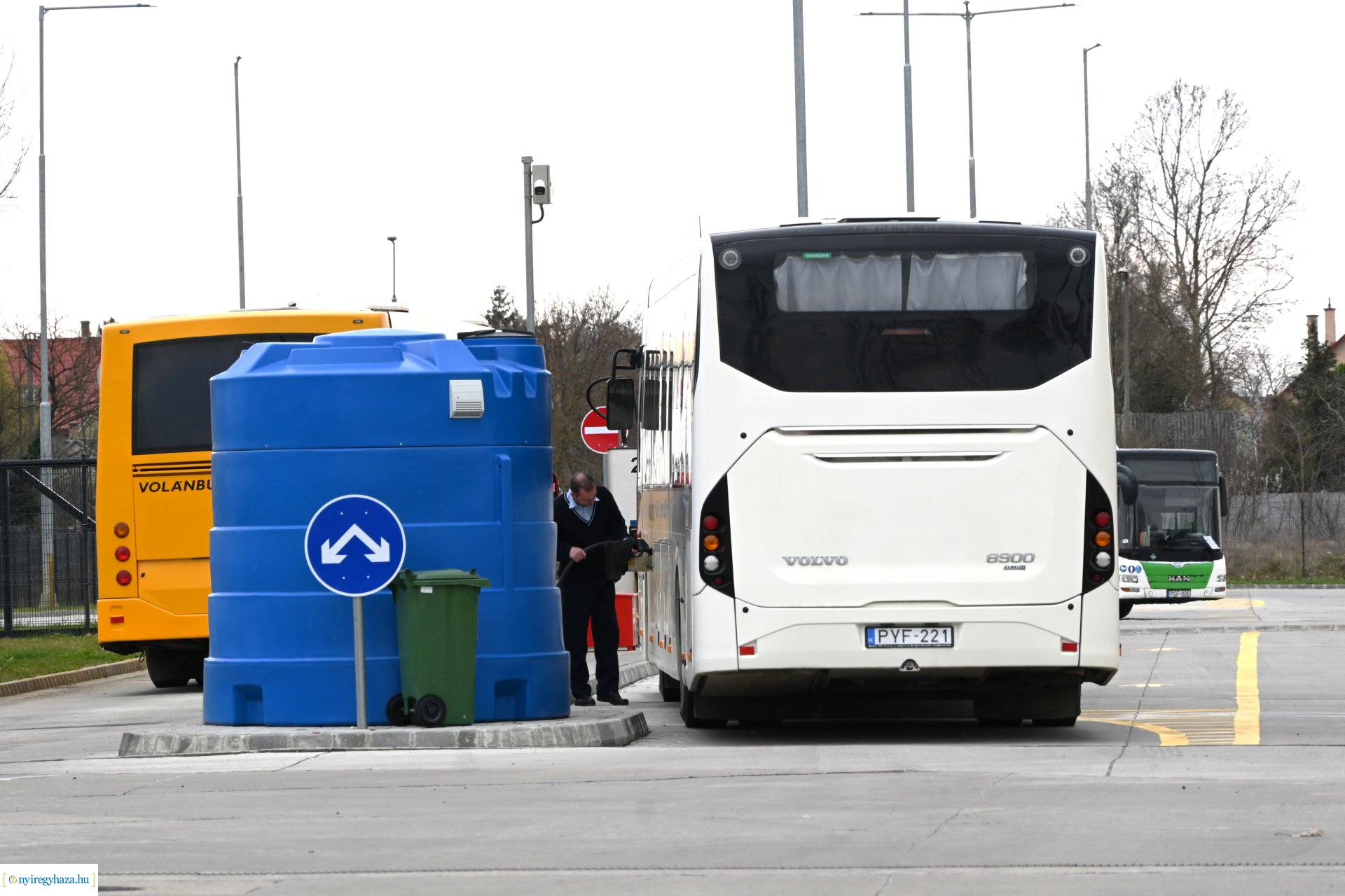 Teljes kapacitással üzemel a Volánbusz Zrt. új telephelye Nyíregyházán