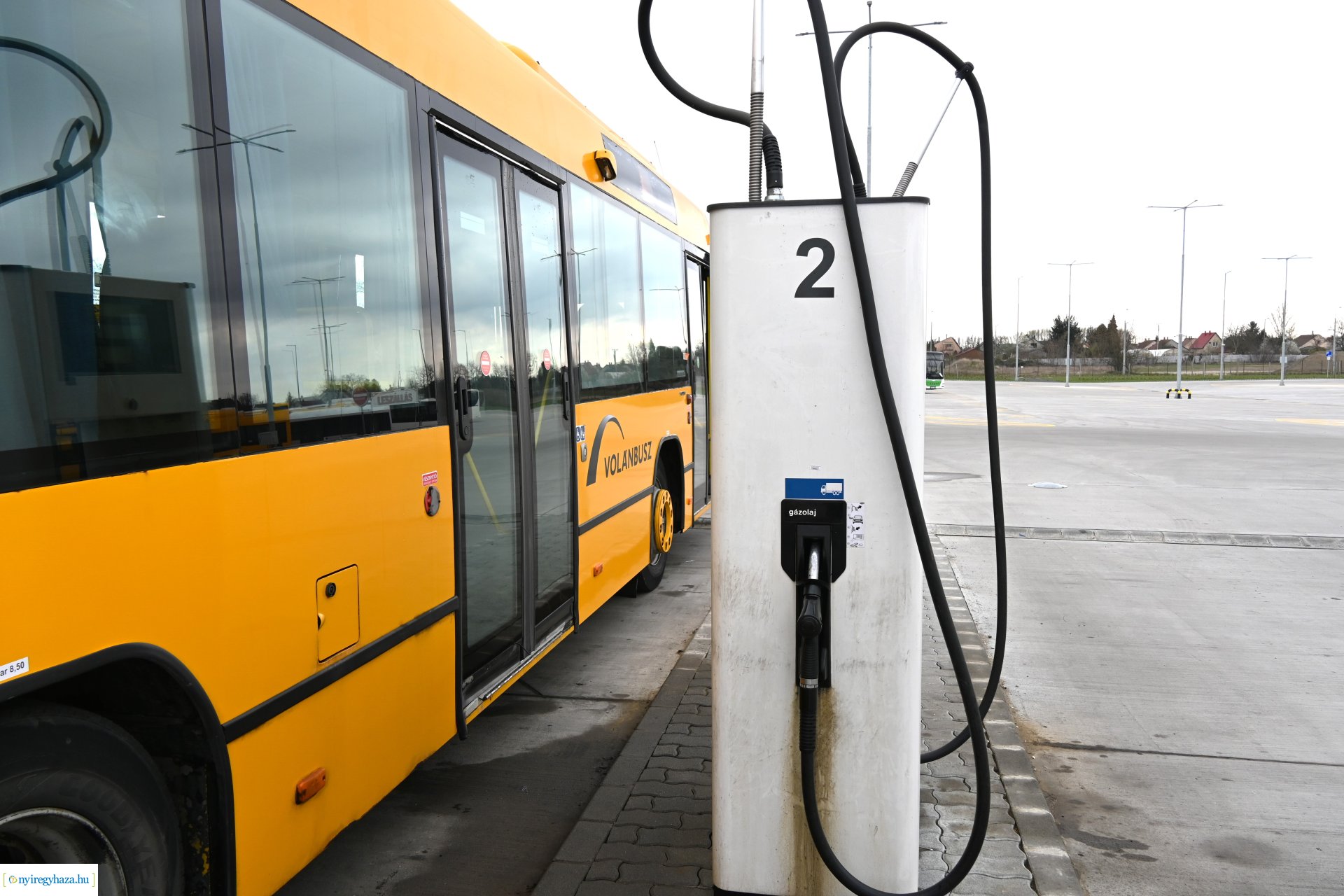Teljes kapacitással üzemel a Volánbusz Zrt. új telephelye Nyíregyházán