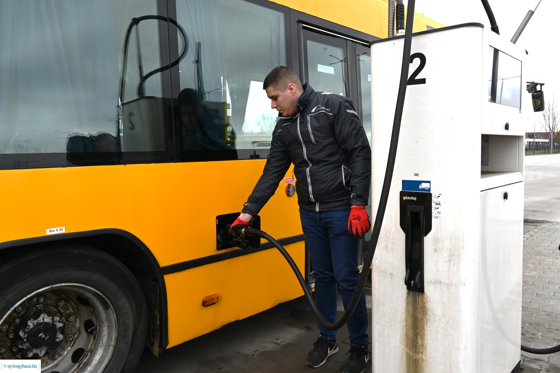 Teljes kapacitással üzemel a Volánbusz Zrt. új telephelye Nyíregyházán