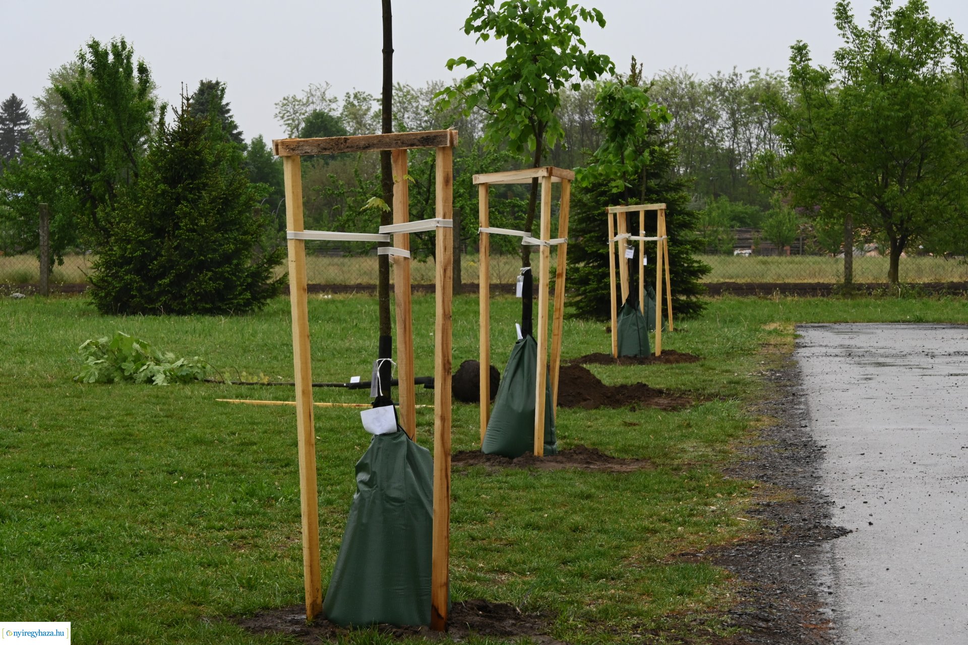 Temetői fejlesztések 2024-ben - a sajtó munkatársai tájékozódtak a beruházások megkezdéséről