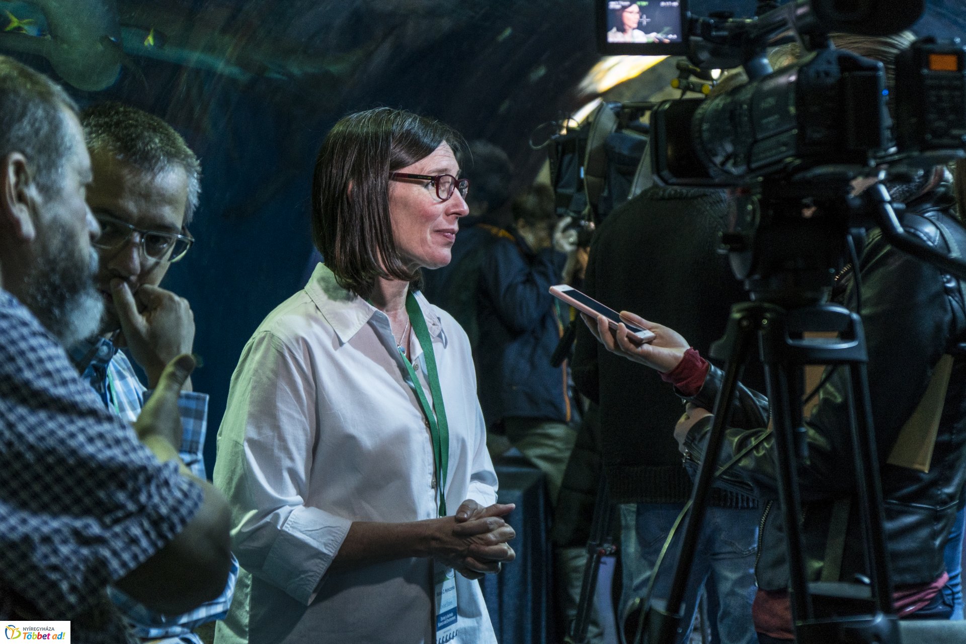 Tengerbiológusok a Nyíregyházi Állatparkban