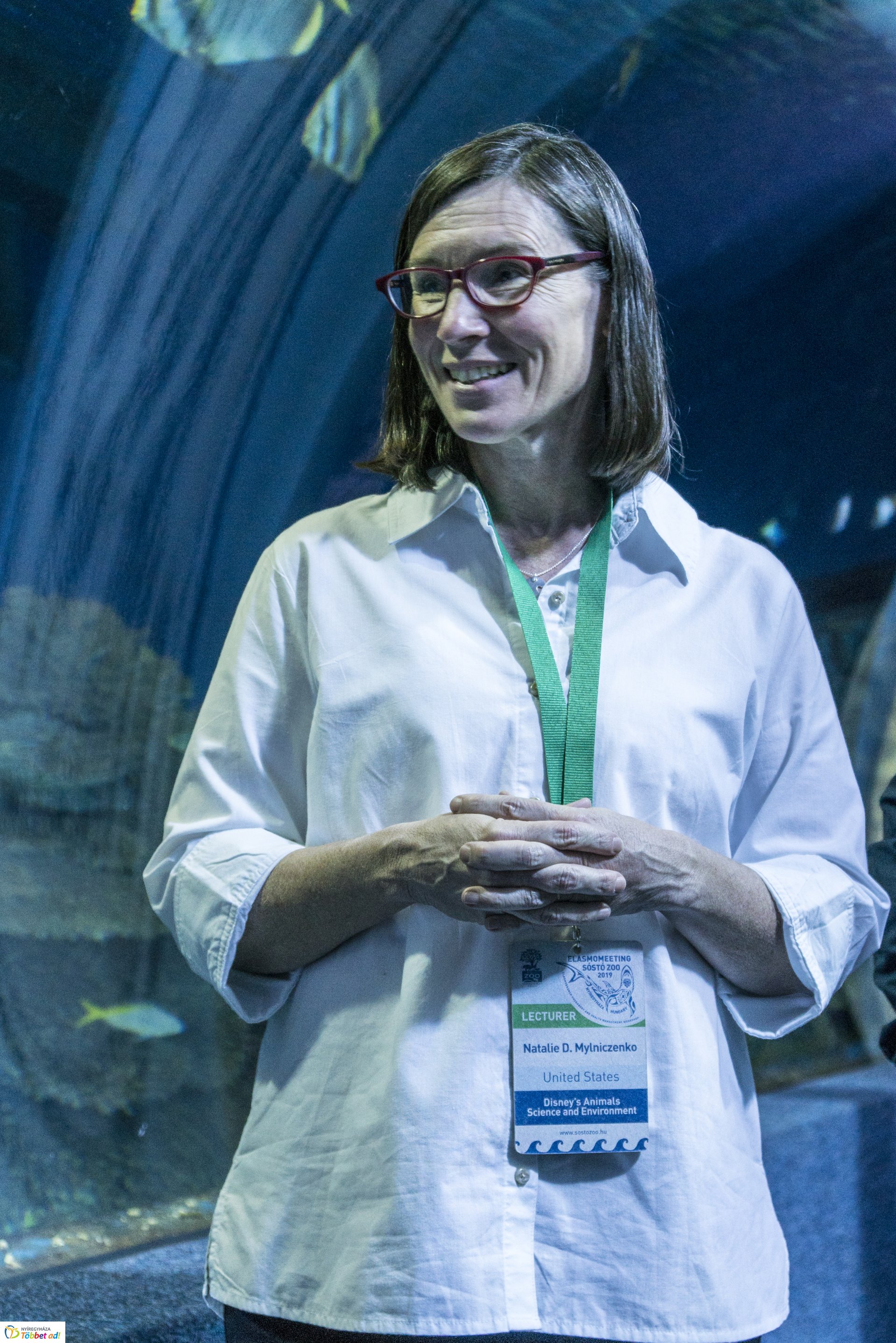 Tengerbiológusok a Nyíregyházi Állatparkban