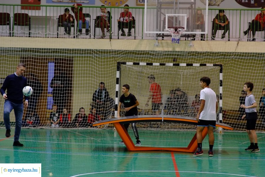 Teqball a nyírszőlősi iskolában