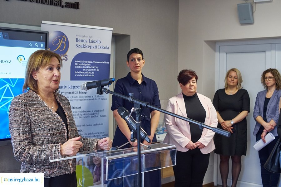 Terem átadó a Bencs iskolában