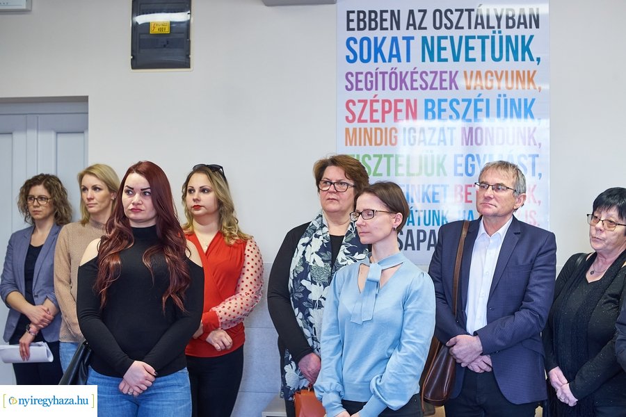 Terem átadó a Bencs iskolában