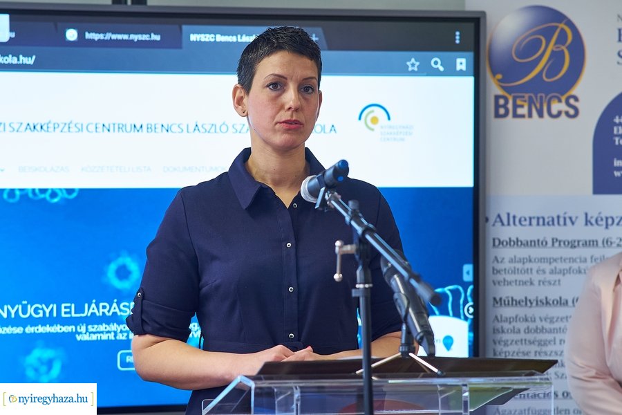 Terem átadó a Bencs iskolában