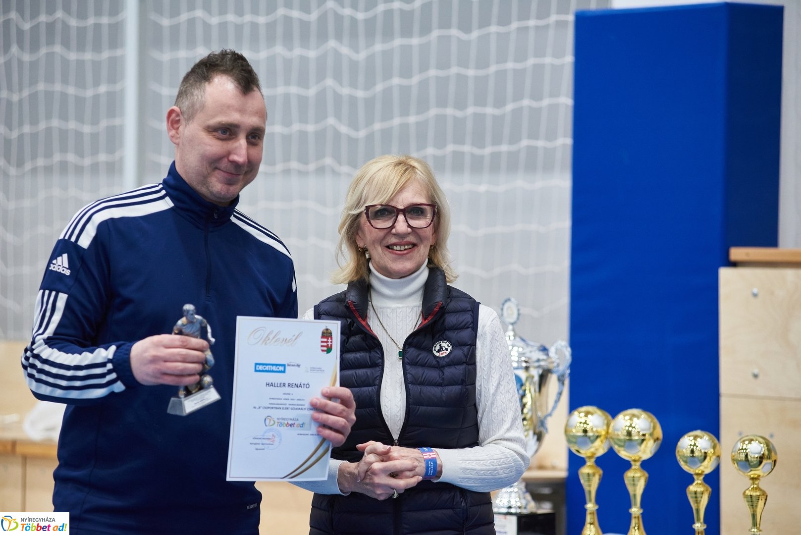 Teremfoci bajnokság díjazása 2026