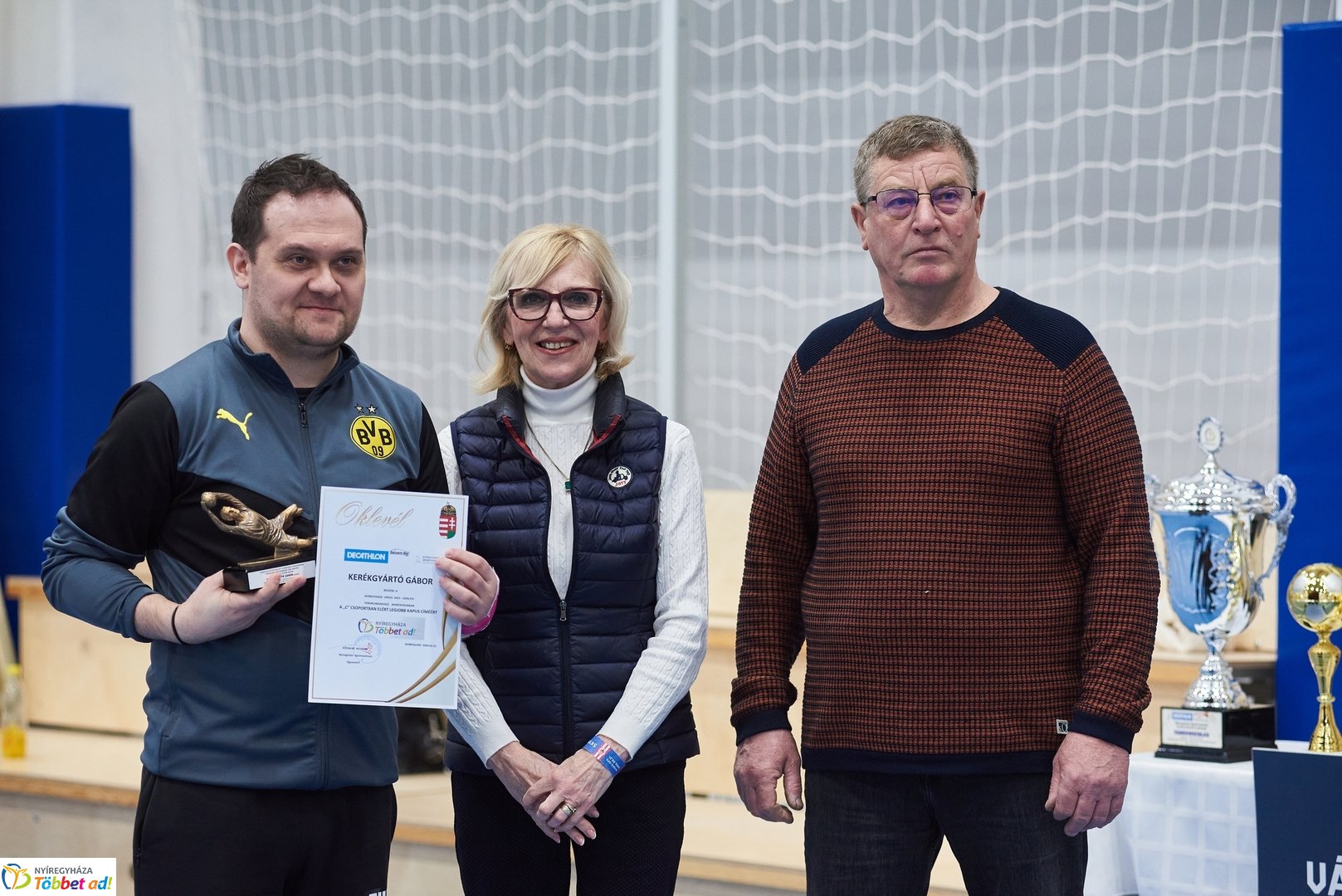 Teremfoci bajnokság díjazása 2026