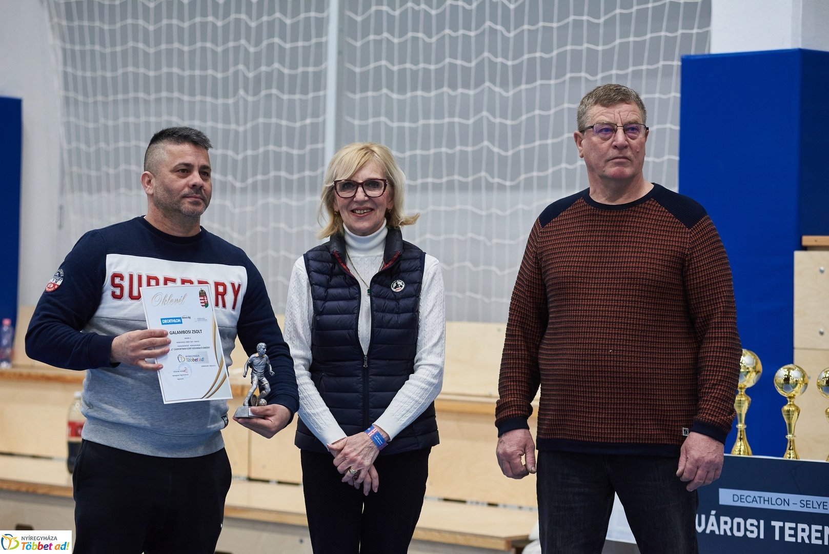 Teremfoci bajnokság díjazása 2026