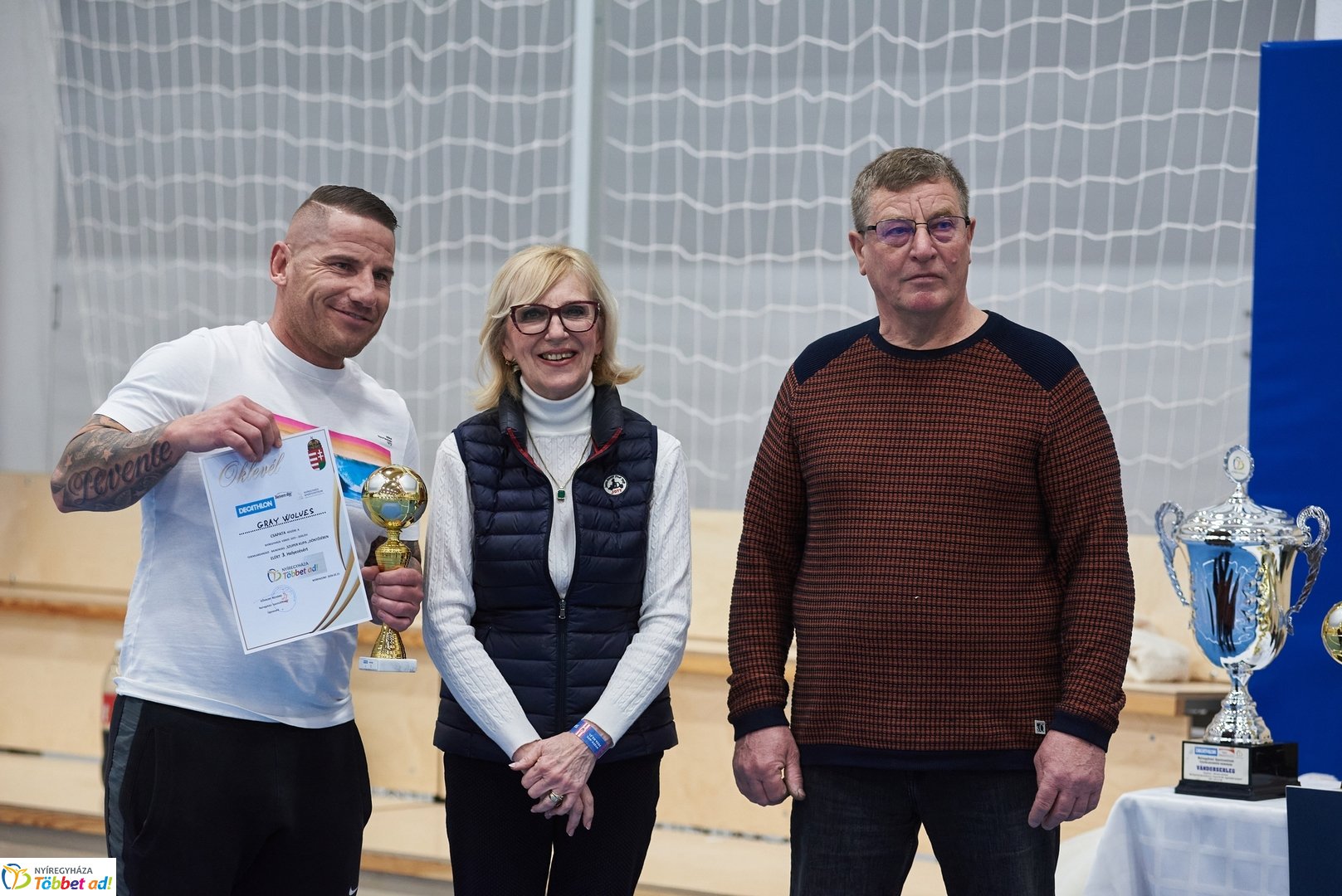 Teremfoci bajnokság díjazása 2026