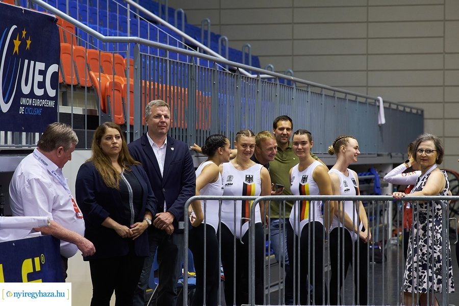 Teremkerékpáros EB Nyíregyházán 2022