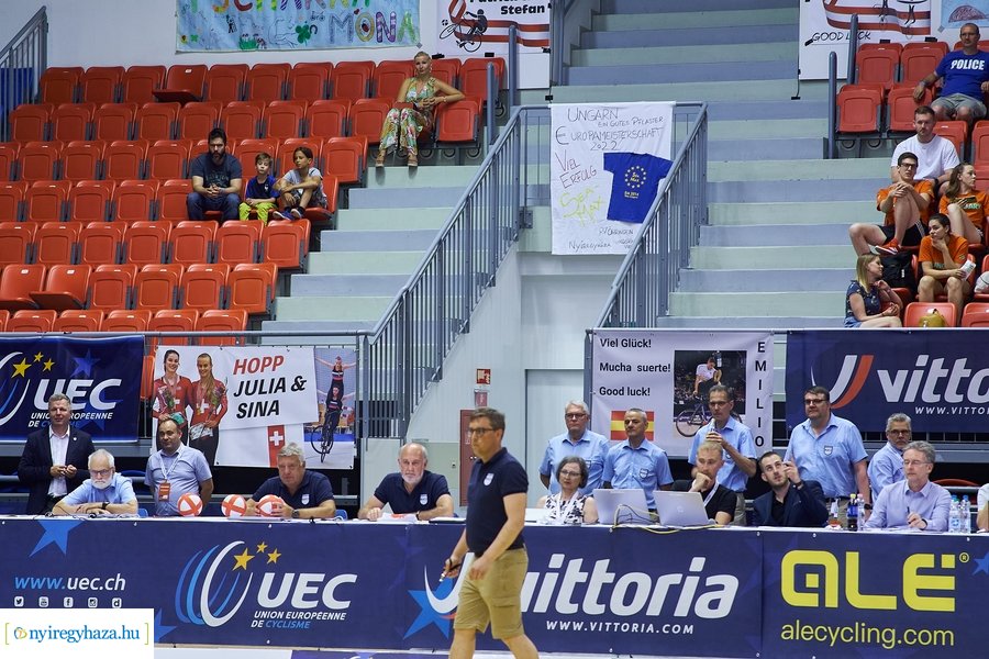 Teremkerékpáros EB Nyíregyházán 2022