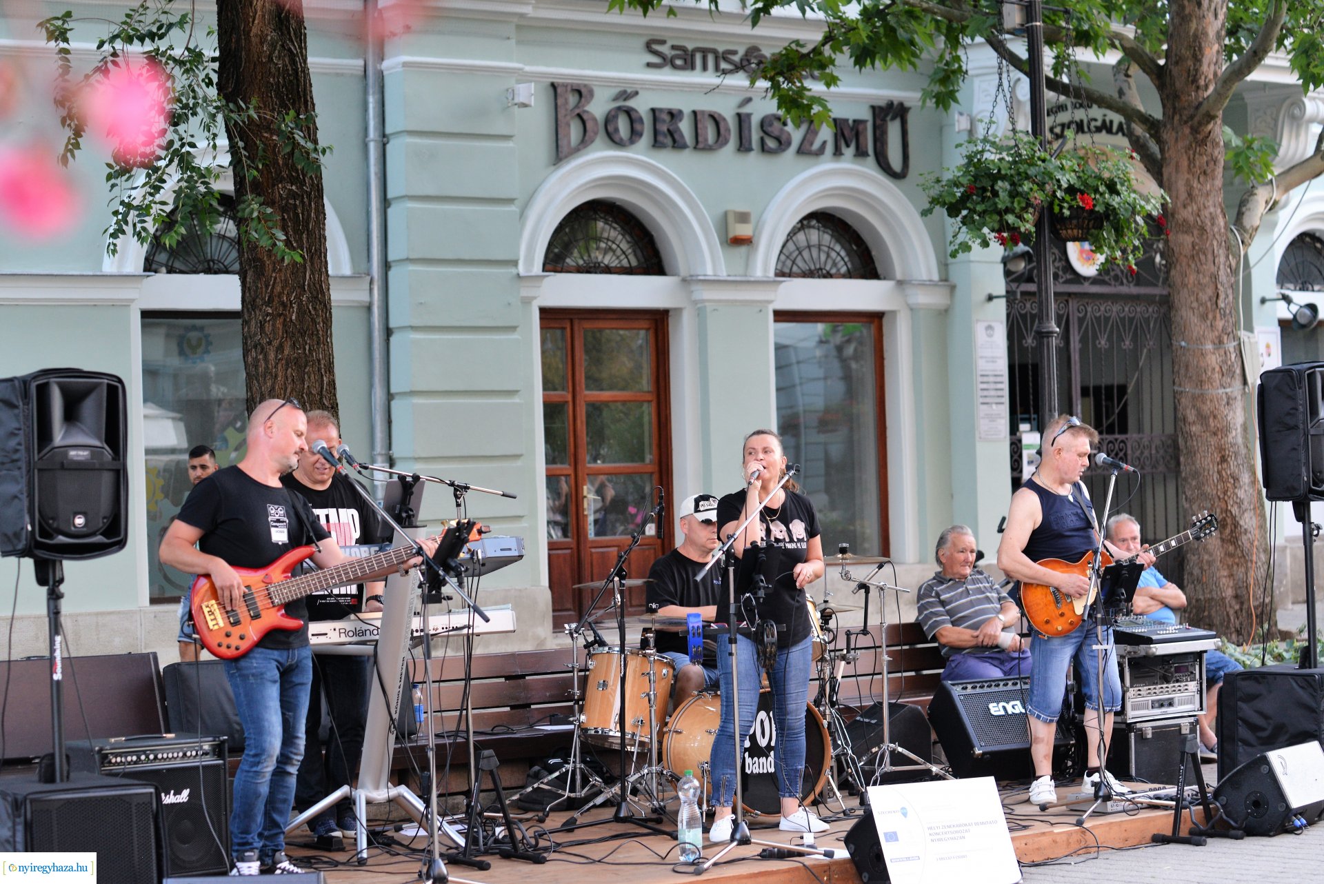 Téren-Nyáron - kedd este a Polip Band koncertezett