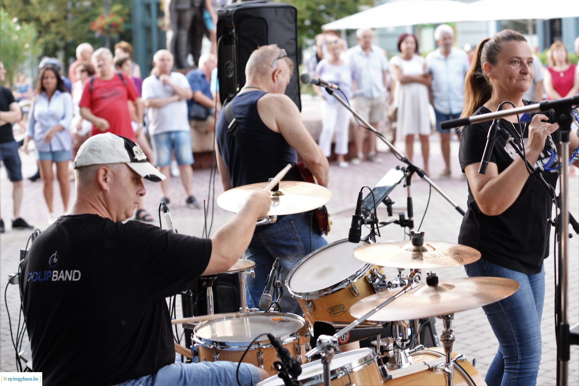 Téren-Nyáron - kedd este a Polip Band koncertezett
