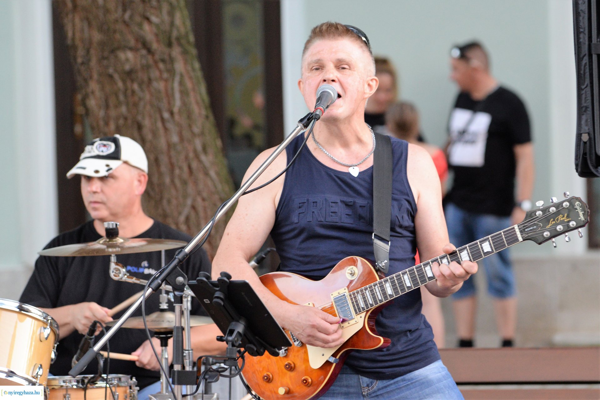 Téren-Nyáron - kedd este a Polip Band koncertezett