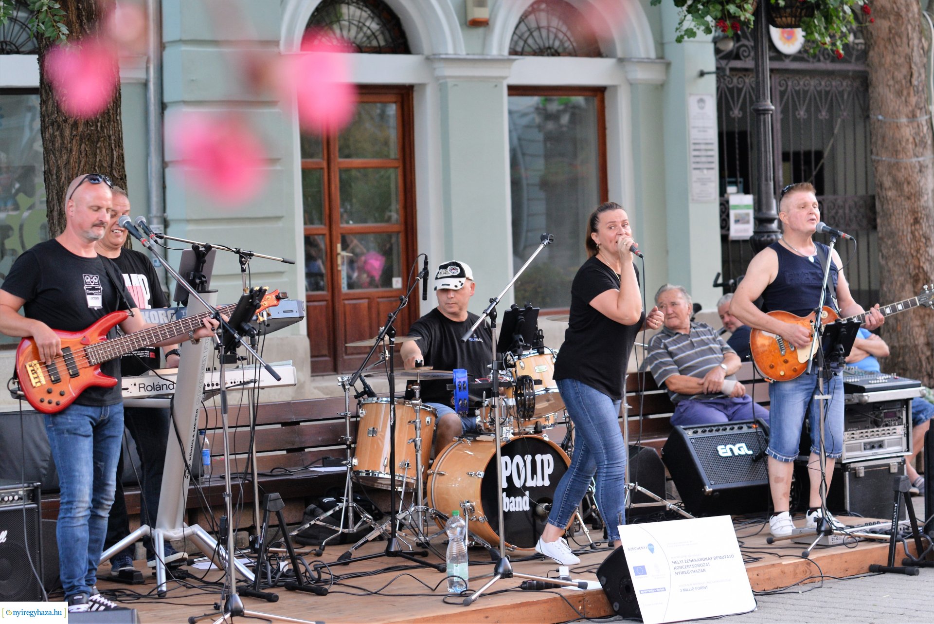 Téren-Nyáron - kedd este a Polip Band koncertezett