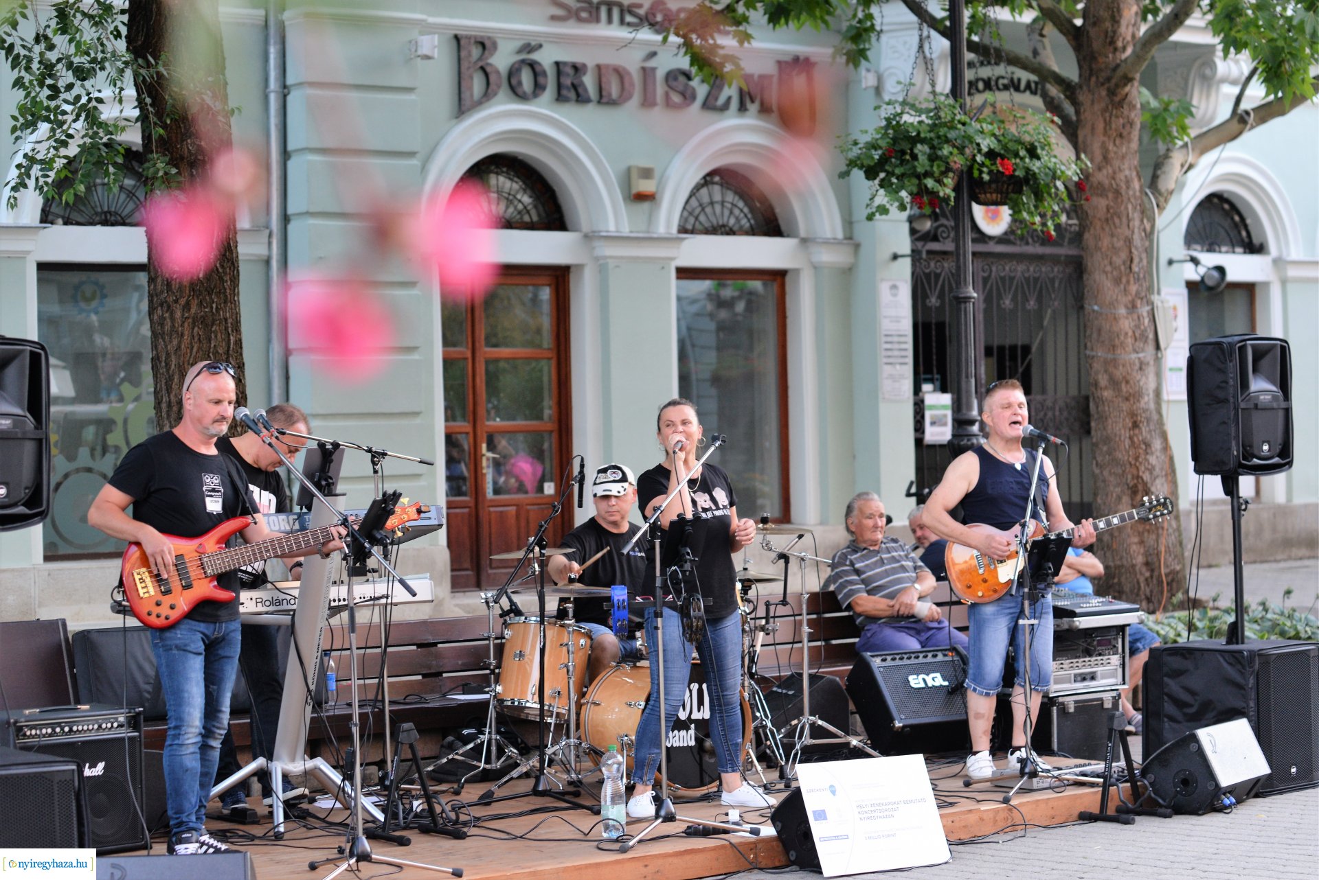Téren-Nyáron - kedd este a Polip Band koncertezett