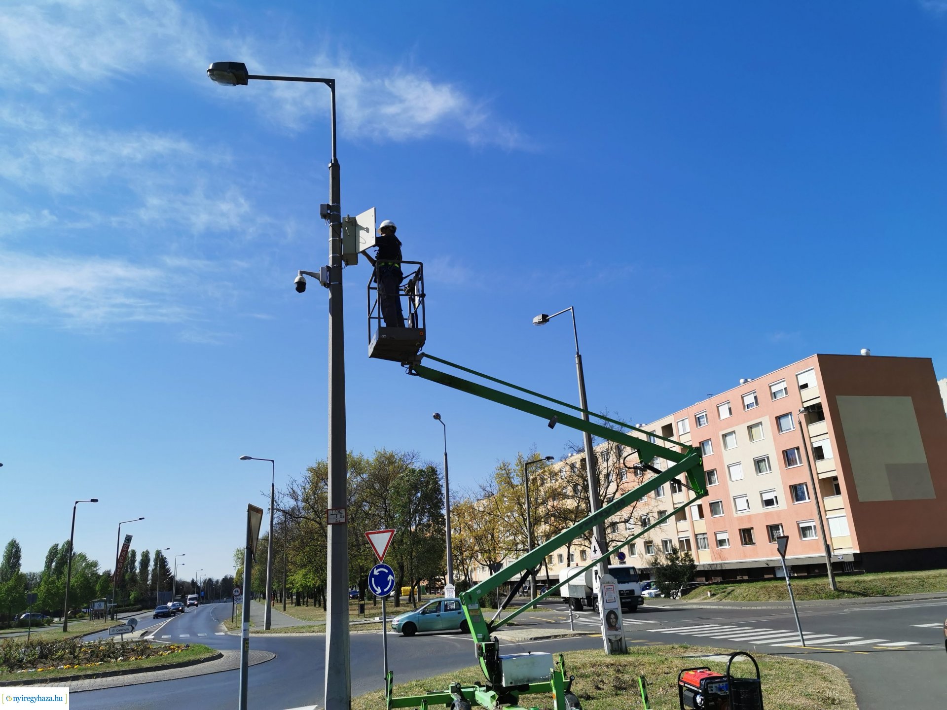 Térfigyelő kamerák karbantartása