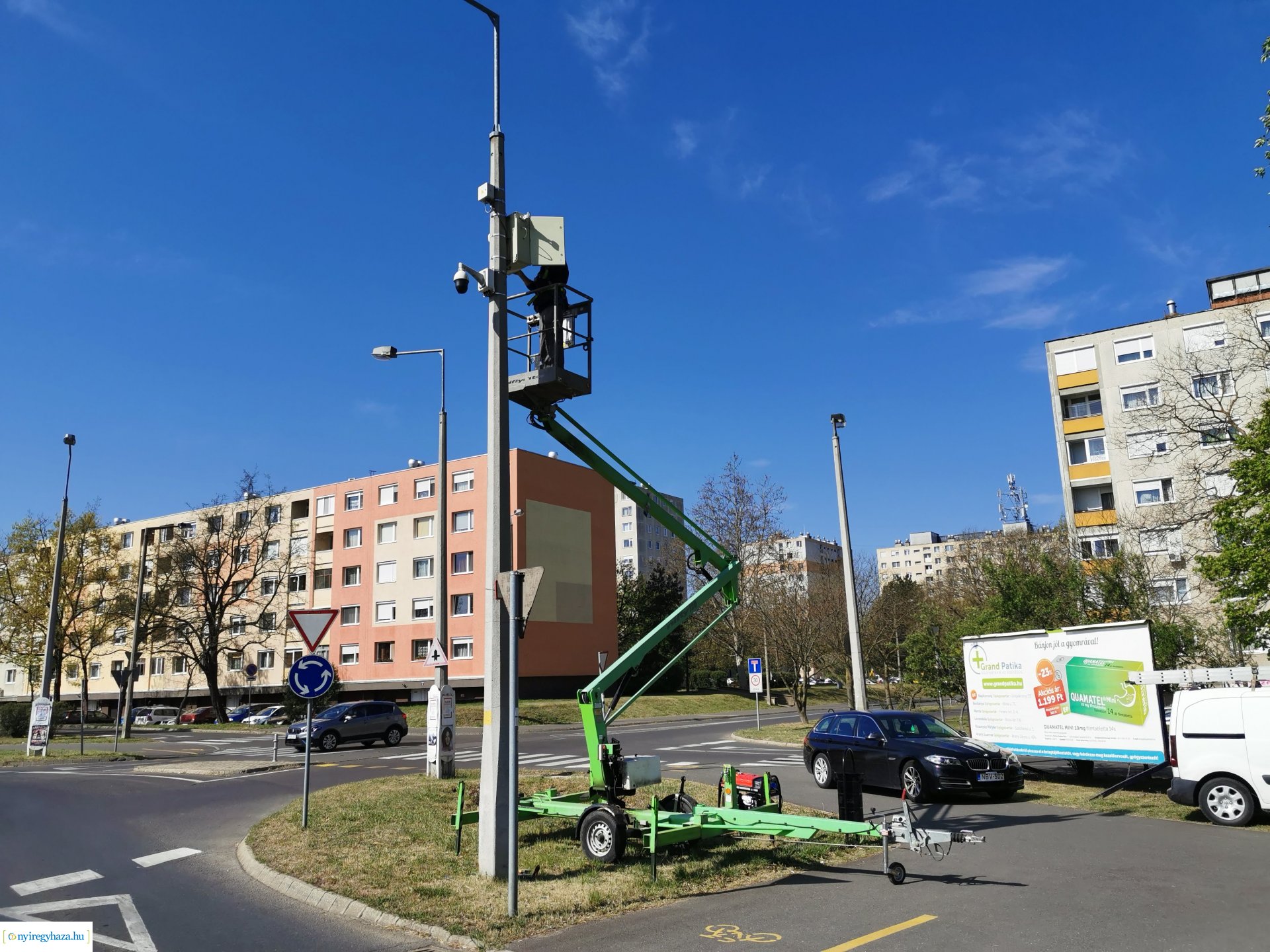 Térfigyelő kamerák karbantartása