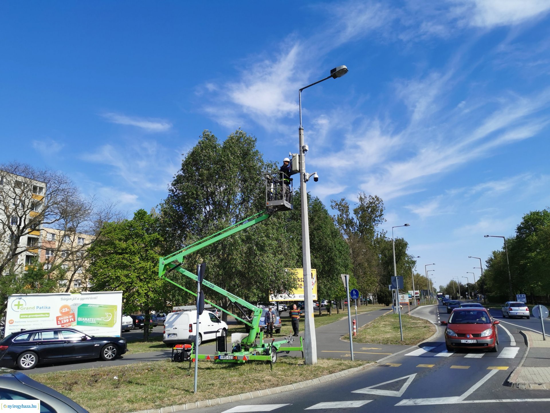 Térfigyelő kamerák karbantartása