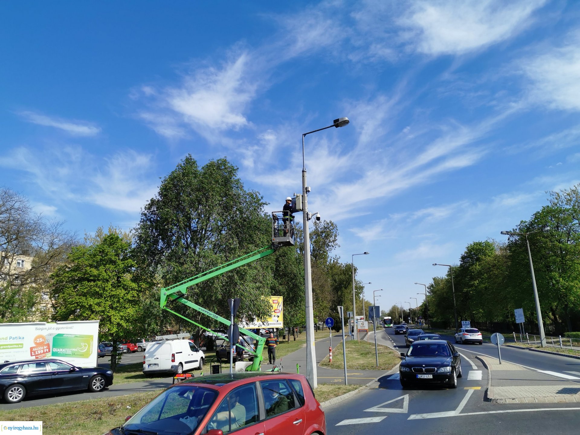 Térfigyelő kamerák karbantartása