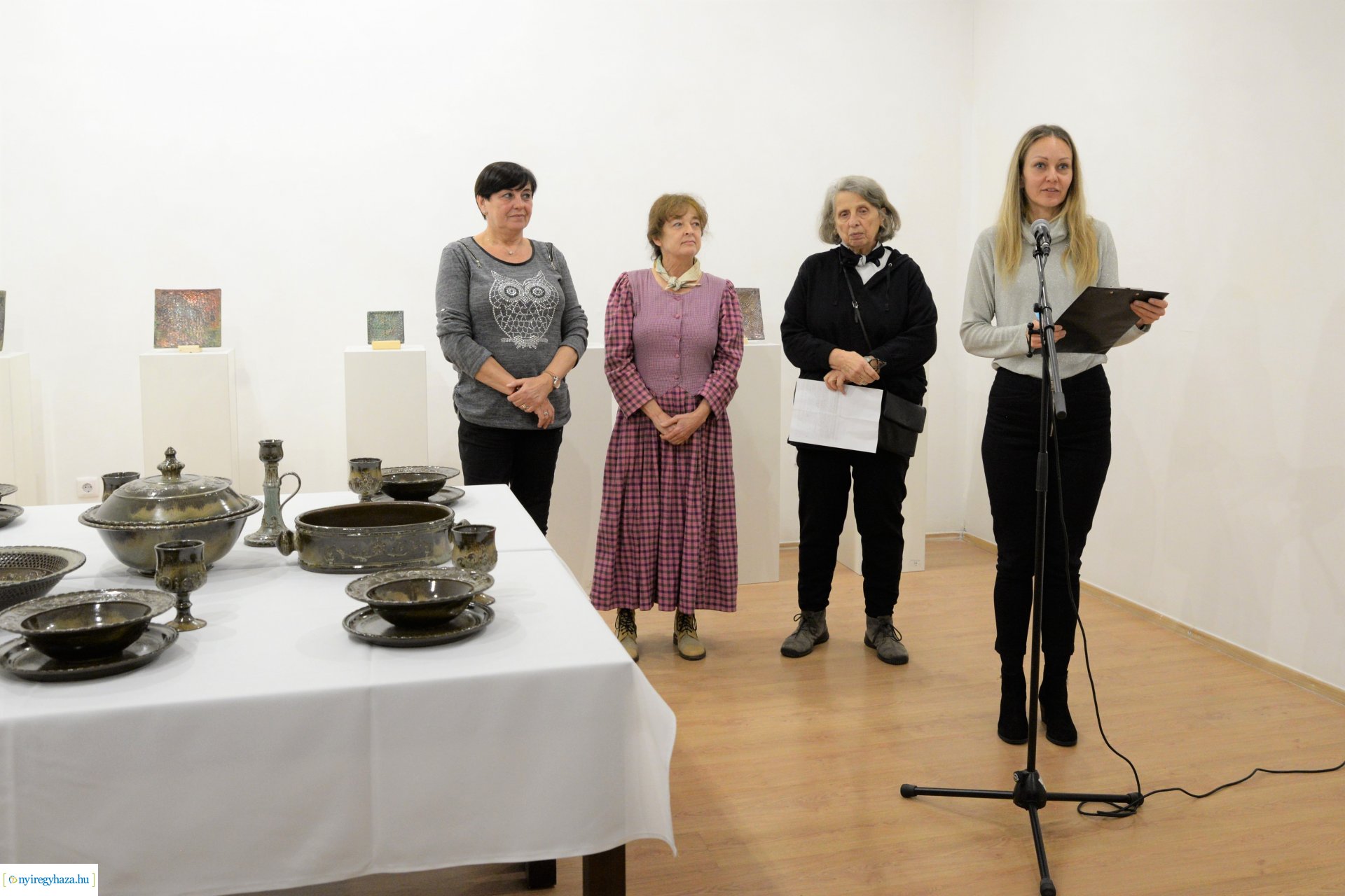 Teríték - Szolanics Elvira kiállítása a Nyíregyházi Városi Galériában