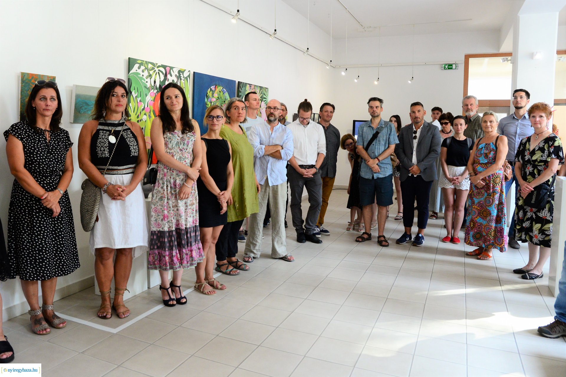 TERMÉSZETES-NATÜRLICH - kiállításmegnyitó a Pál Gyula Teremben