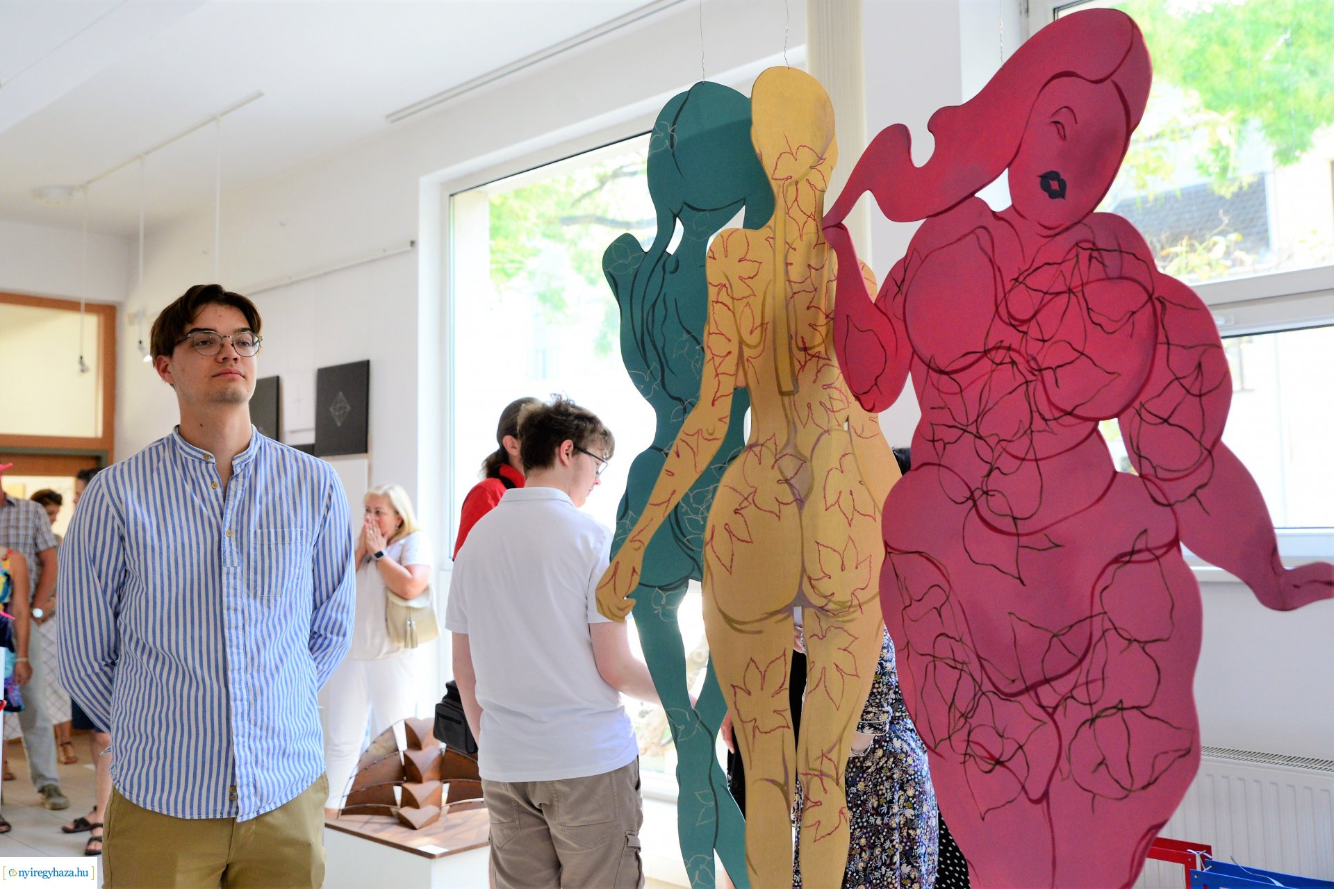 TERMÉSZETES-NATÜRLICH - kiállításmegnyitó a Pál Gyula Teremben