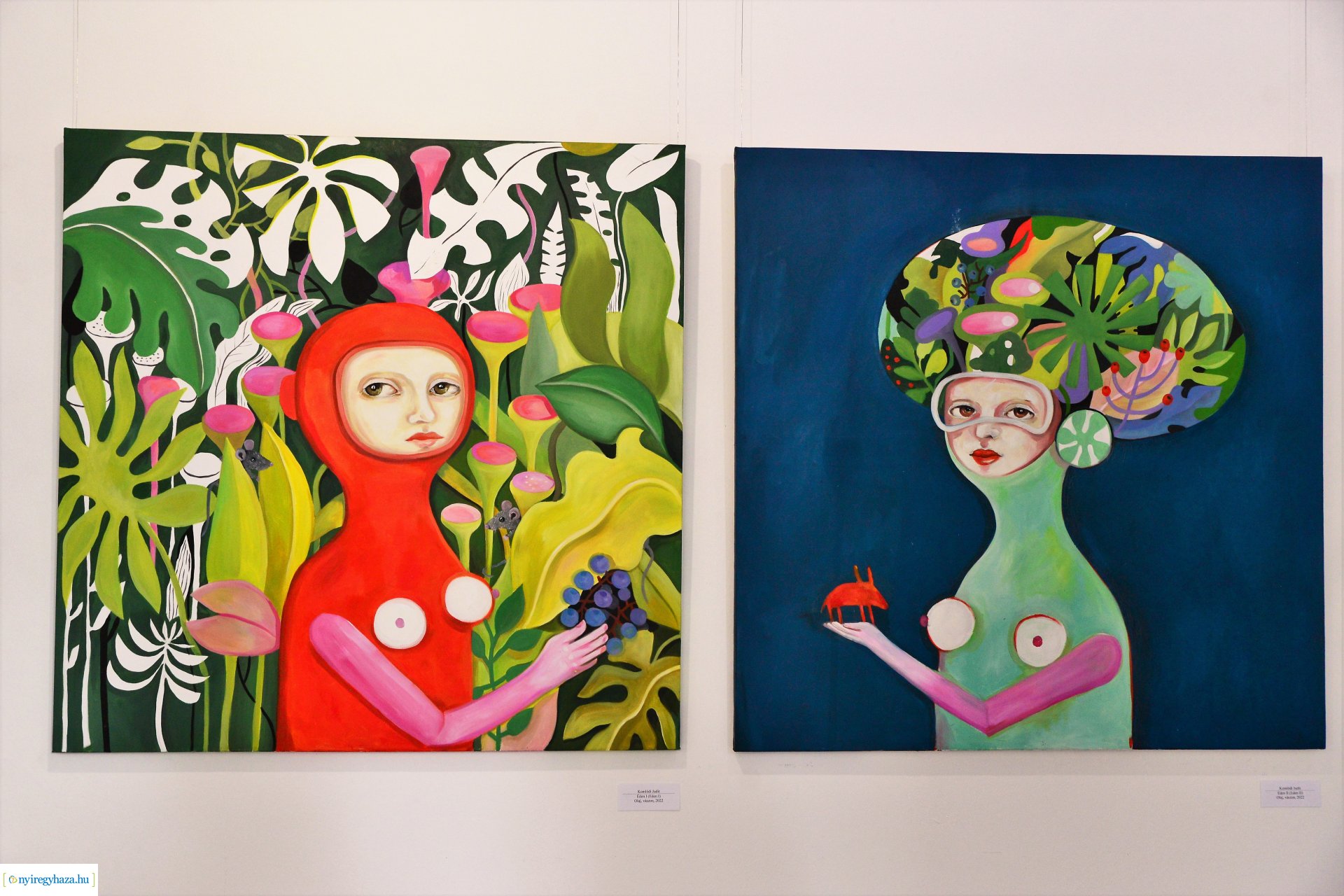 TERMÉSZETES-NATÜRLICH - kiállításmegnyitó a Pál Gyula Teremben