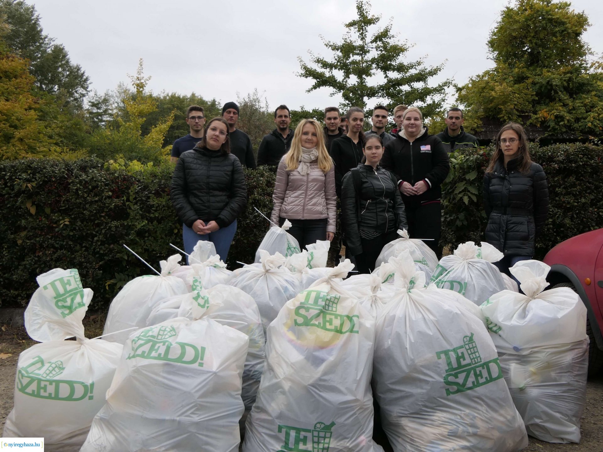 TeSzedd! Szemetet szedtek az egyetemen