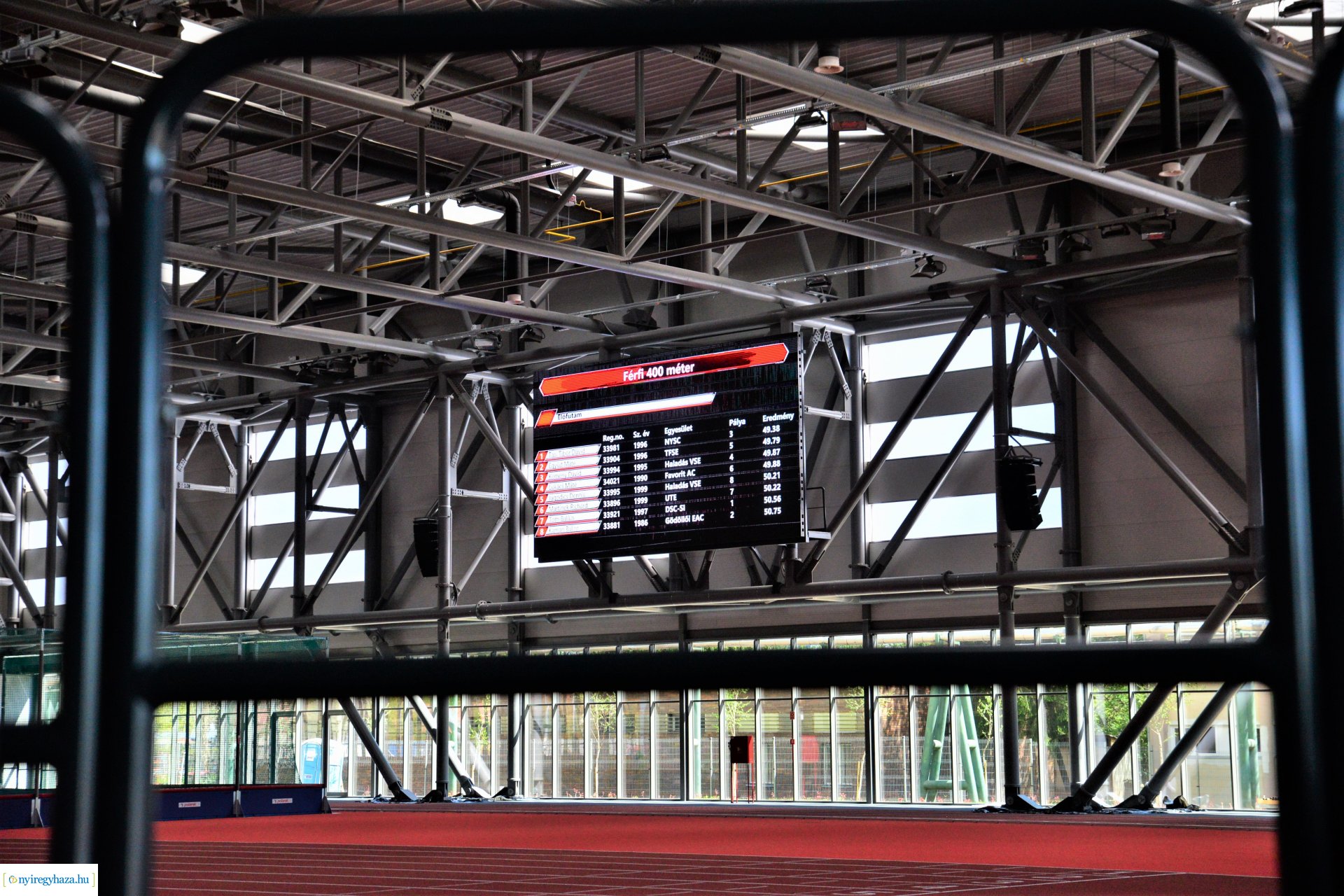 Tesztelik az Atlétikai Centrumot