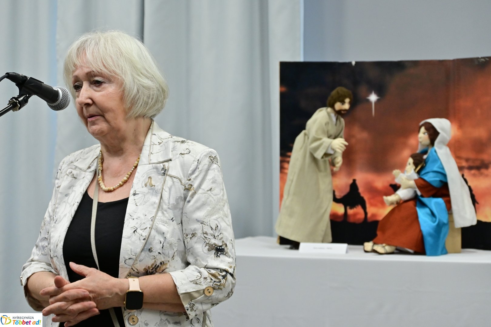 Textilbaba kiállítás a Kállay Házban 2025 novemberében