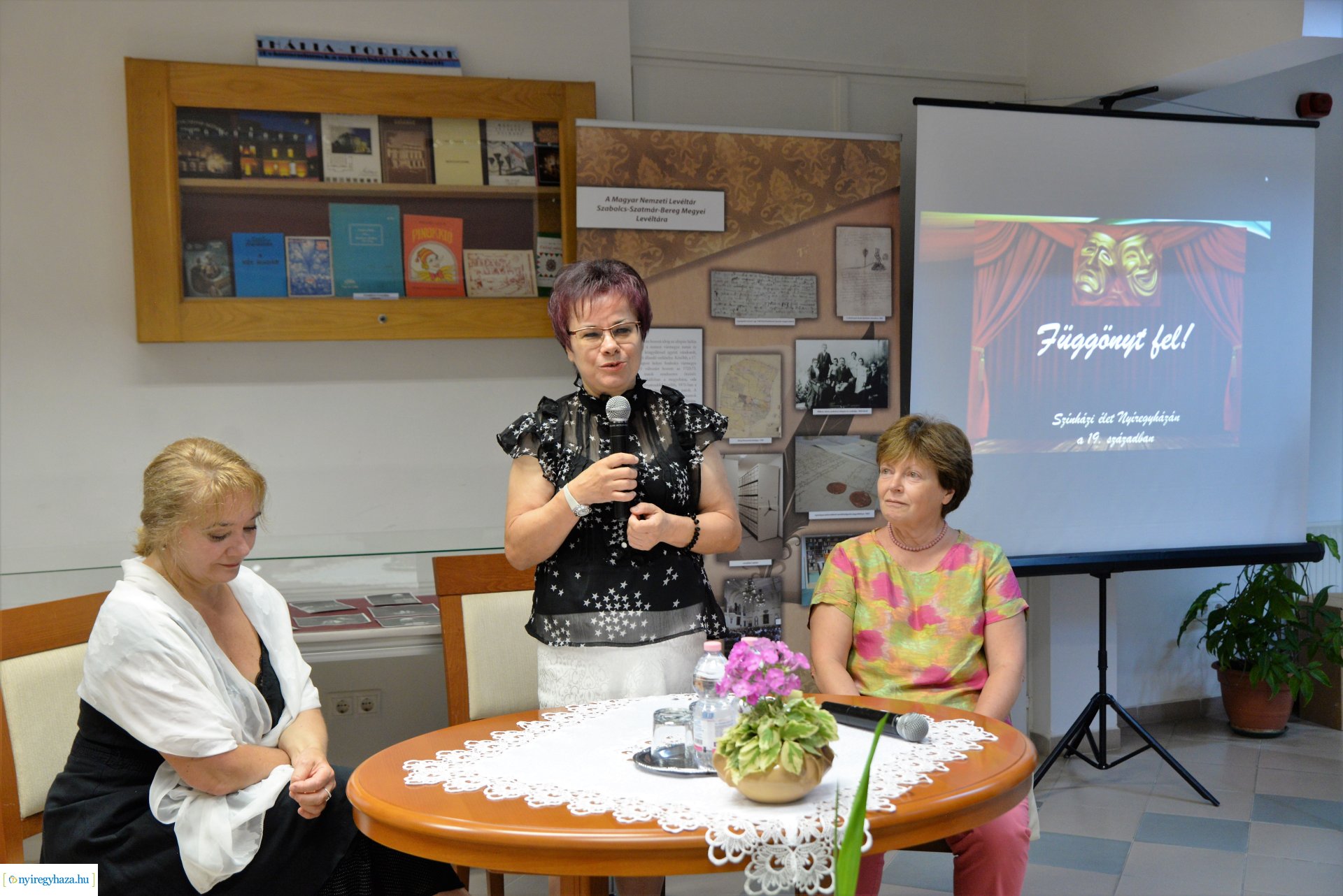 Thália források - kiállításmegnyitó a Levéltárban