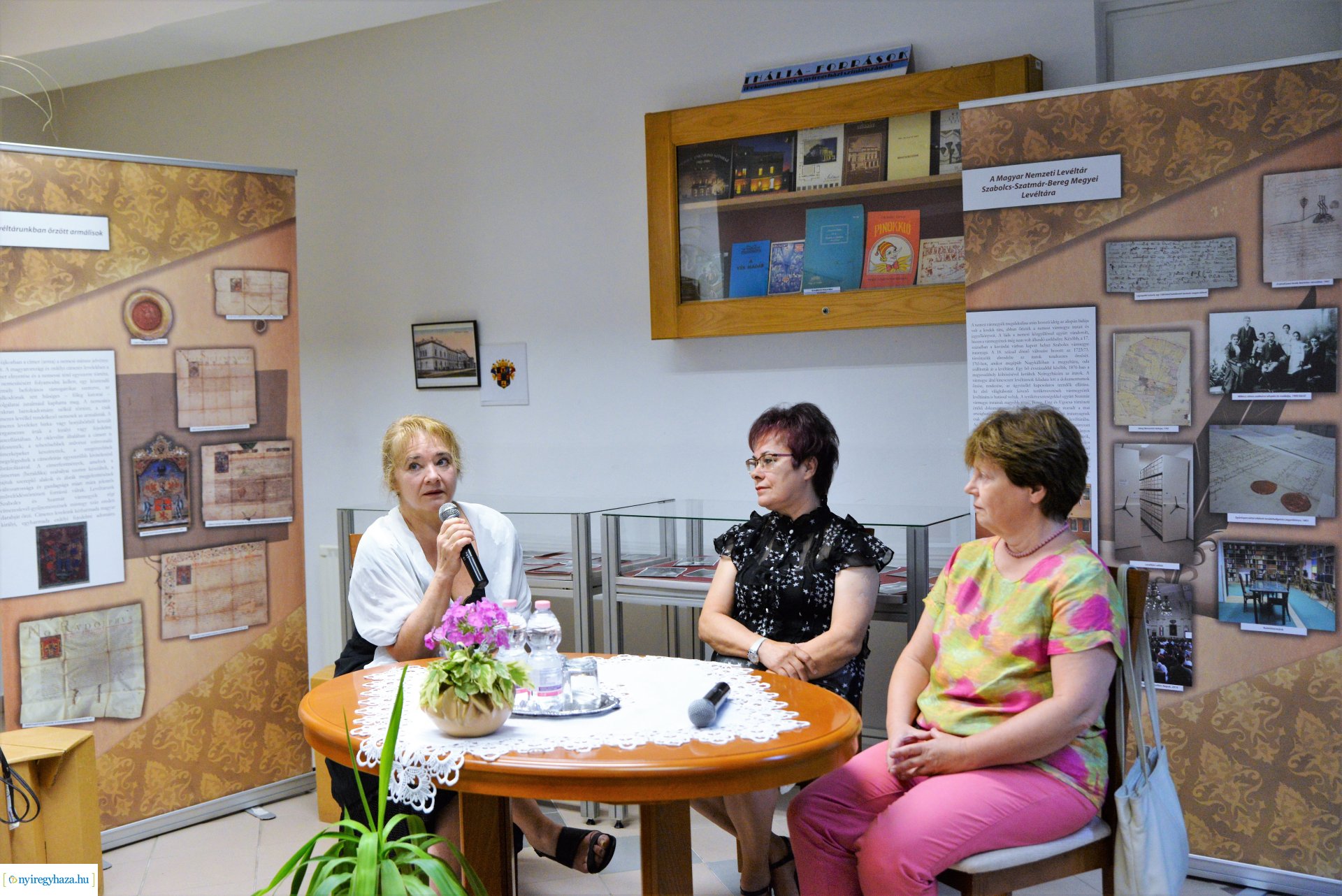 Thália források - kiállításmegnyitó a Levéltárban