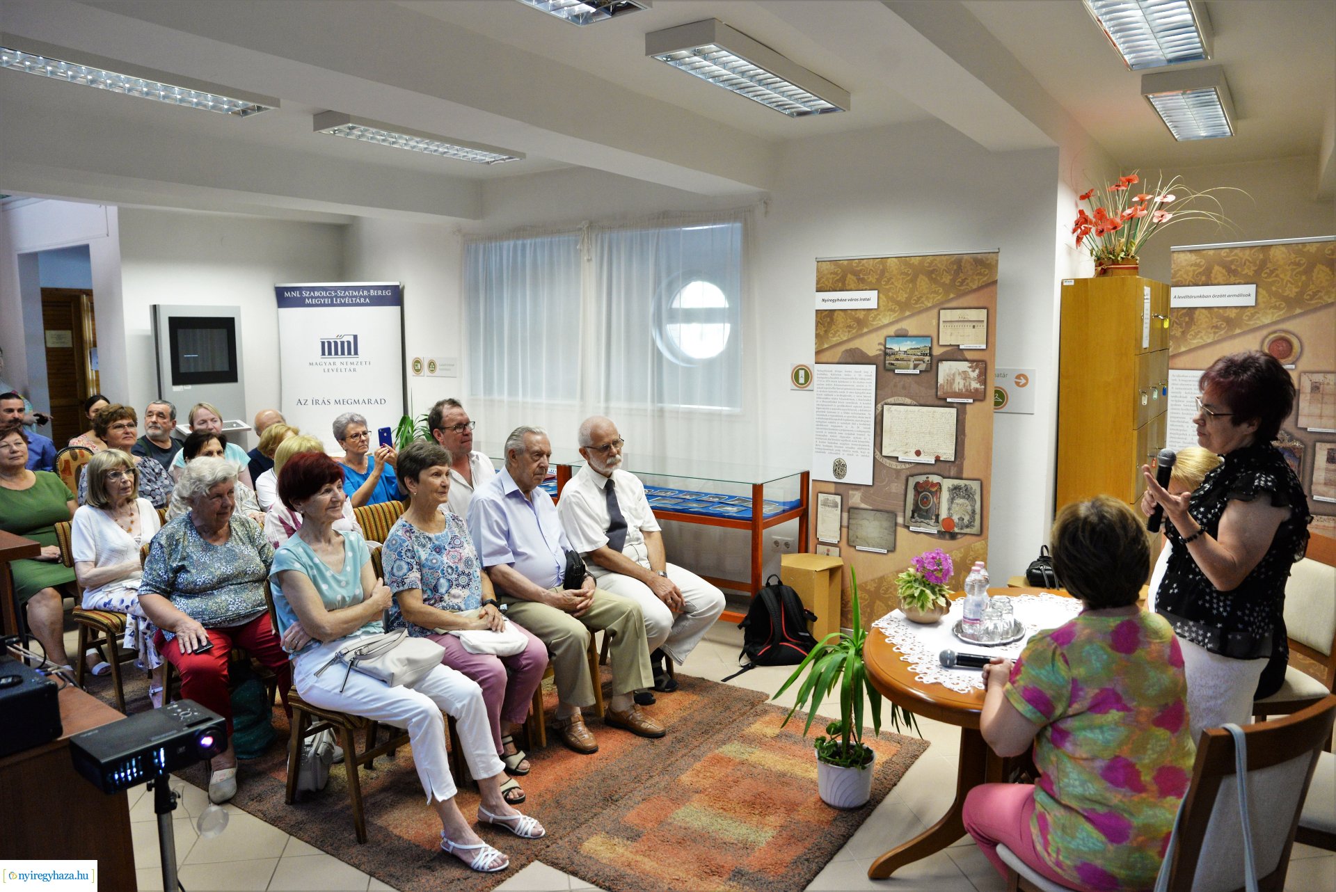 Thália források - kiállításmegnyitó a Levéltárban