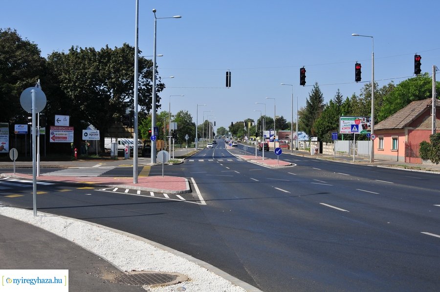 Tiszavasvári - Derkovits utca csomópont átadó