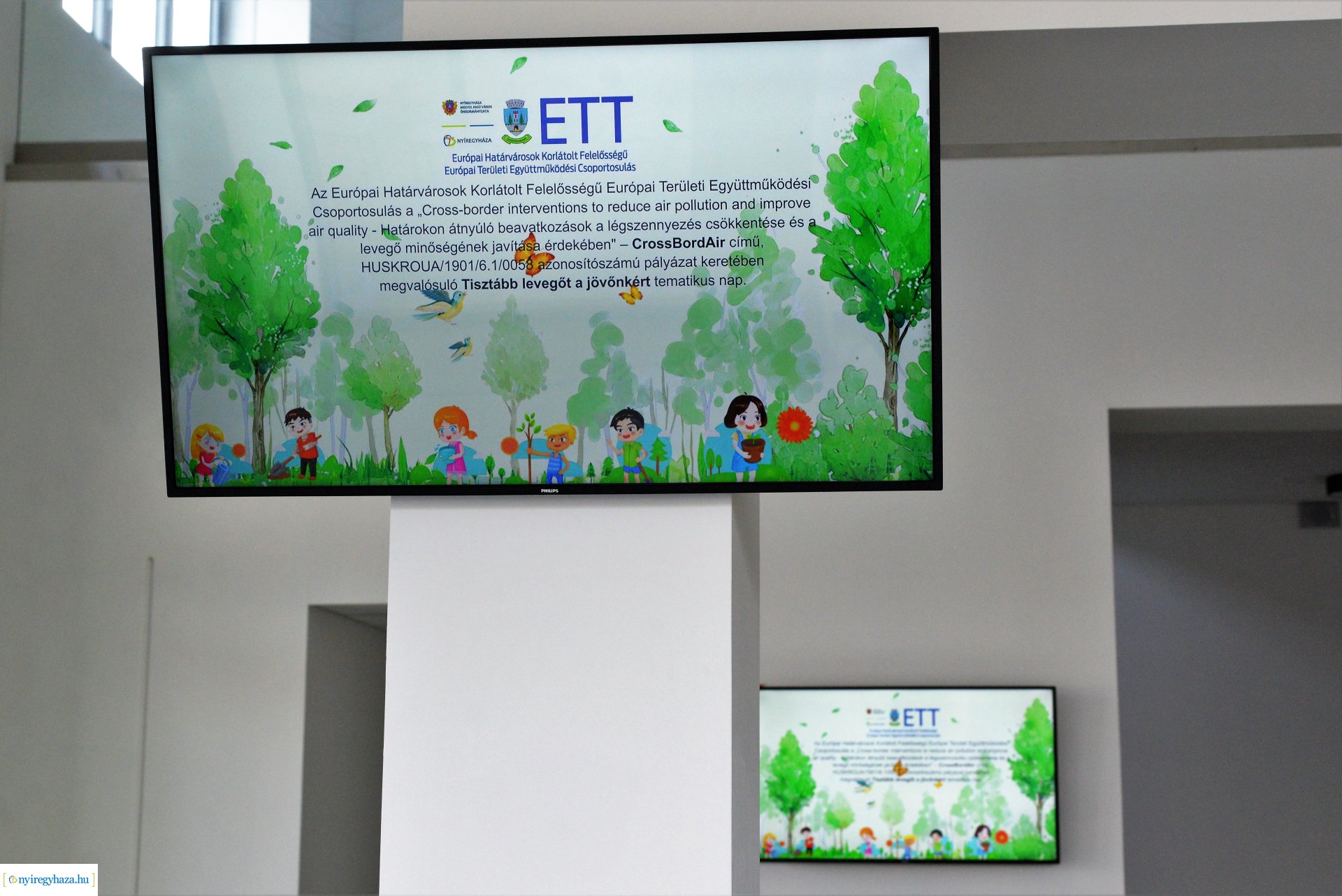 Tisztább levegőt a jövőnkért! - vetélkedő Nyíregyházán