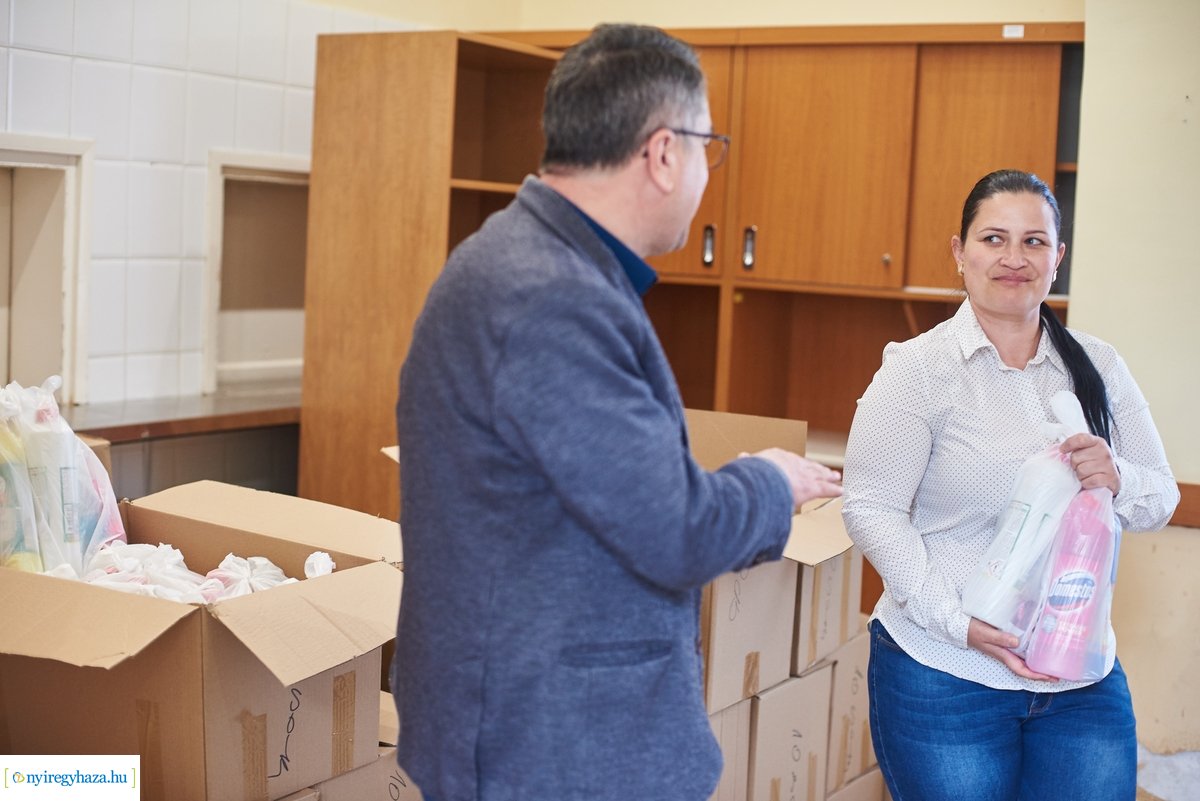 Tisztítószer adomány