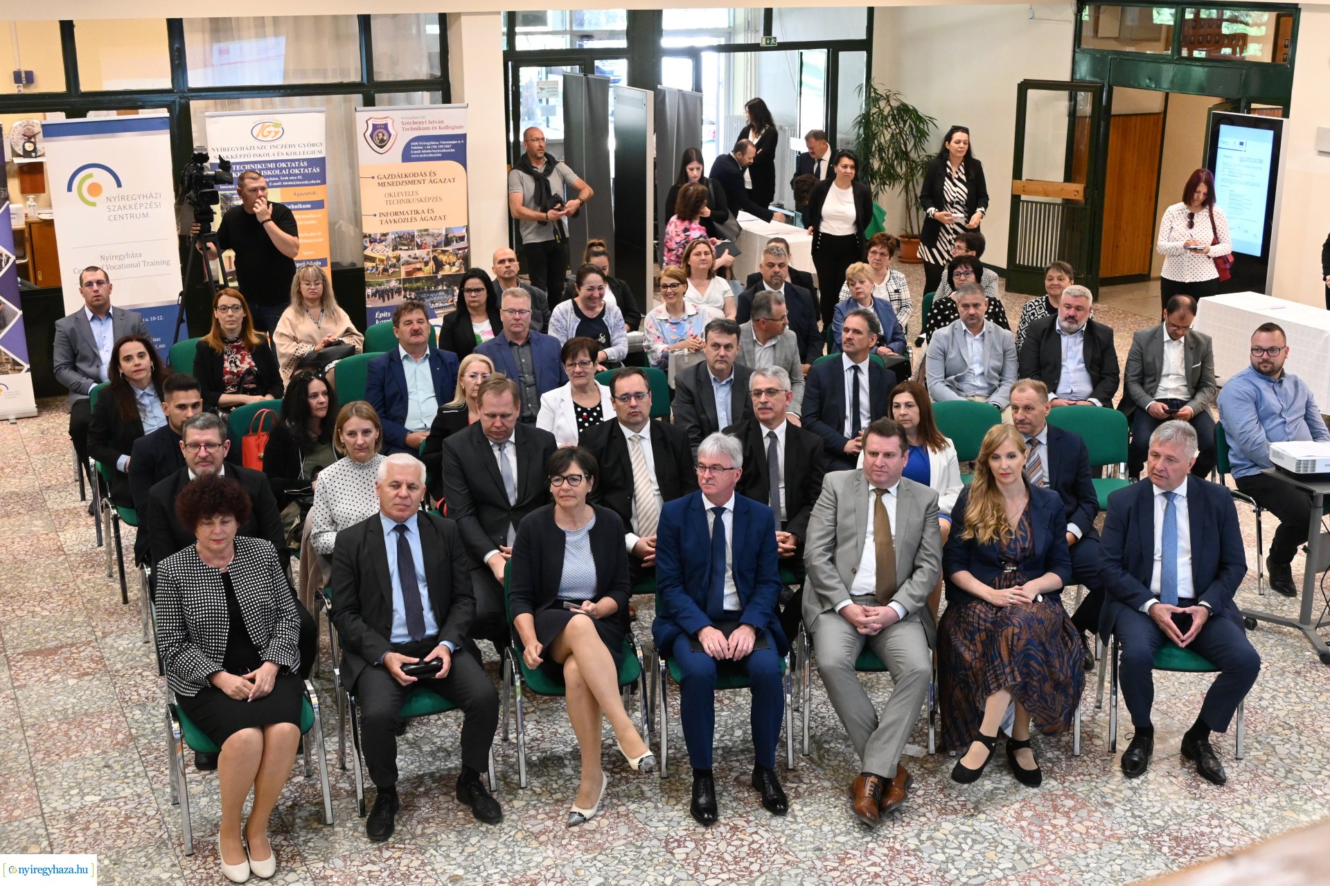 Több milliárdos intézményfejlesztés  valósul meg a Nyíregyházi Szakképzési Centrumban -  sajtótájékoztató