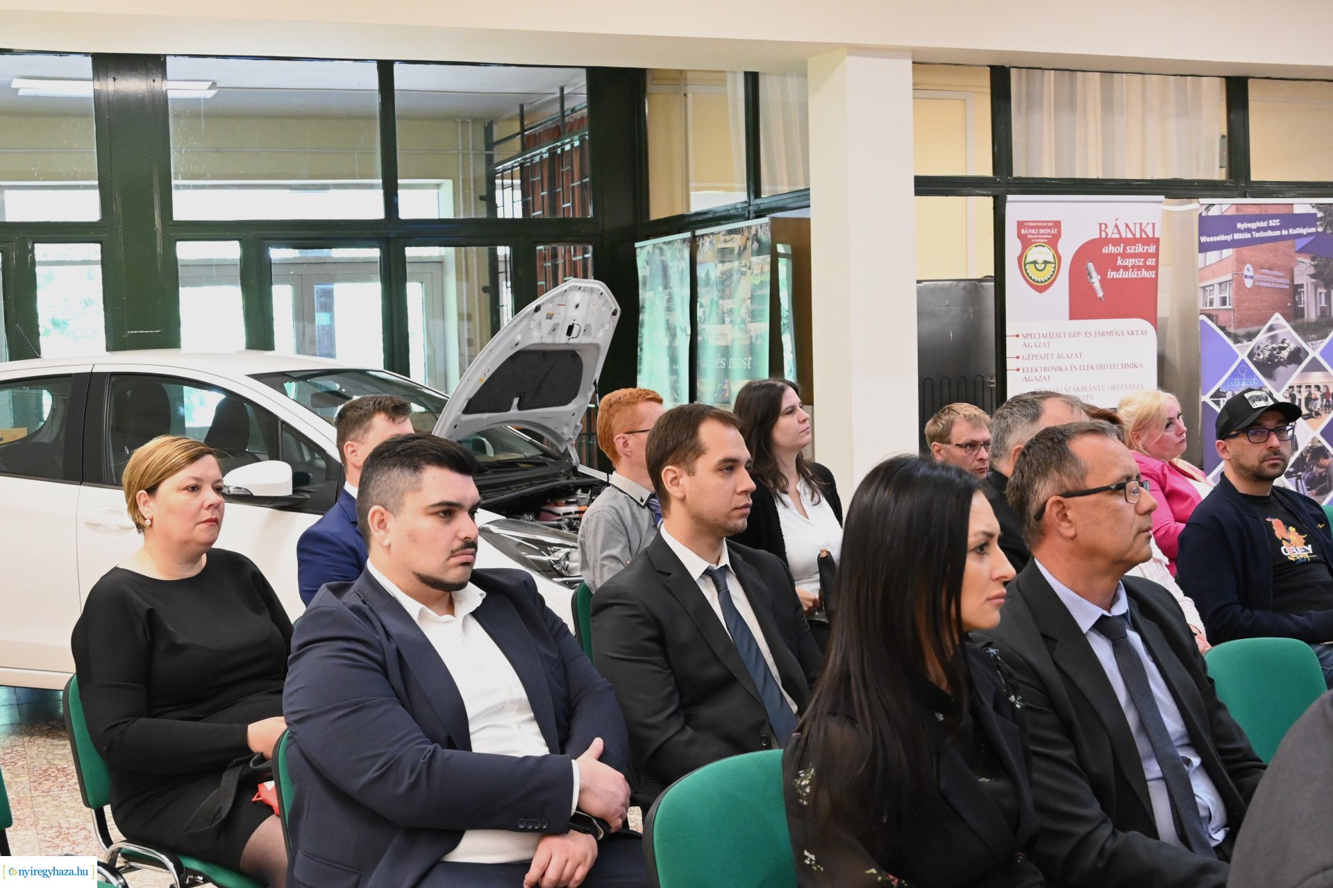 Több milliárdos intézményfejlesztés  valósul meg a Nyíregyházi Szakképzési Centrumban -  sajtótájékoztató