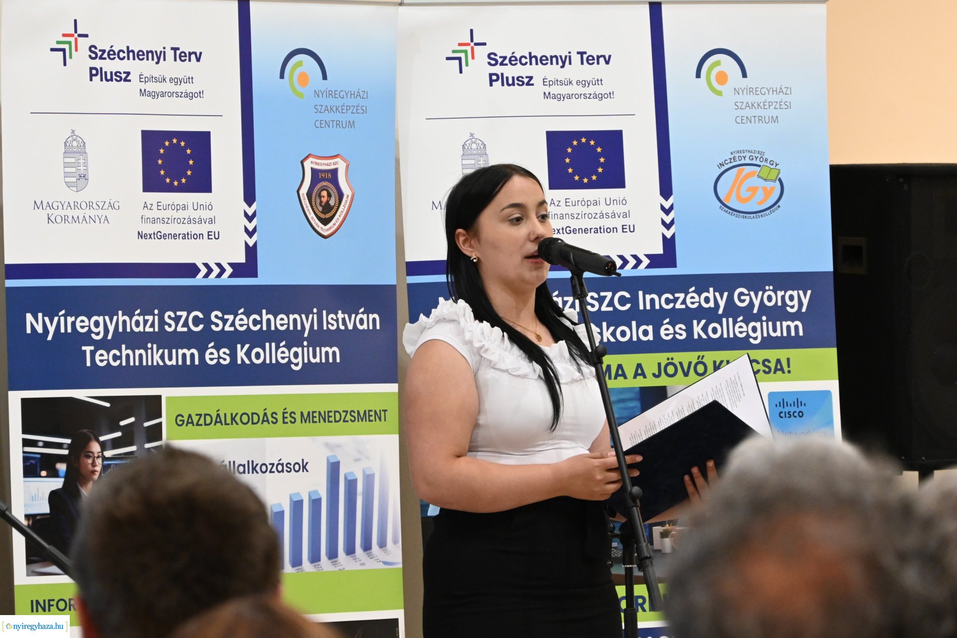 Több milliárdos intézményfejlesztés  valósul meg a Nyíregyházi Szakképzési Centrumban -  sajtótájékoztató