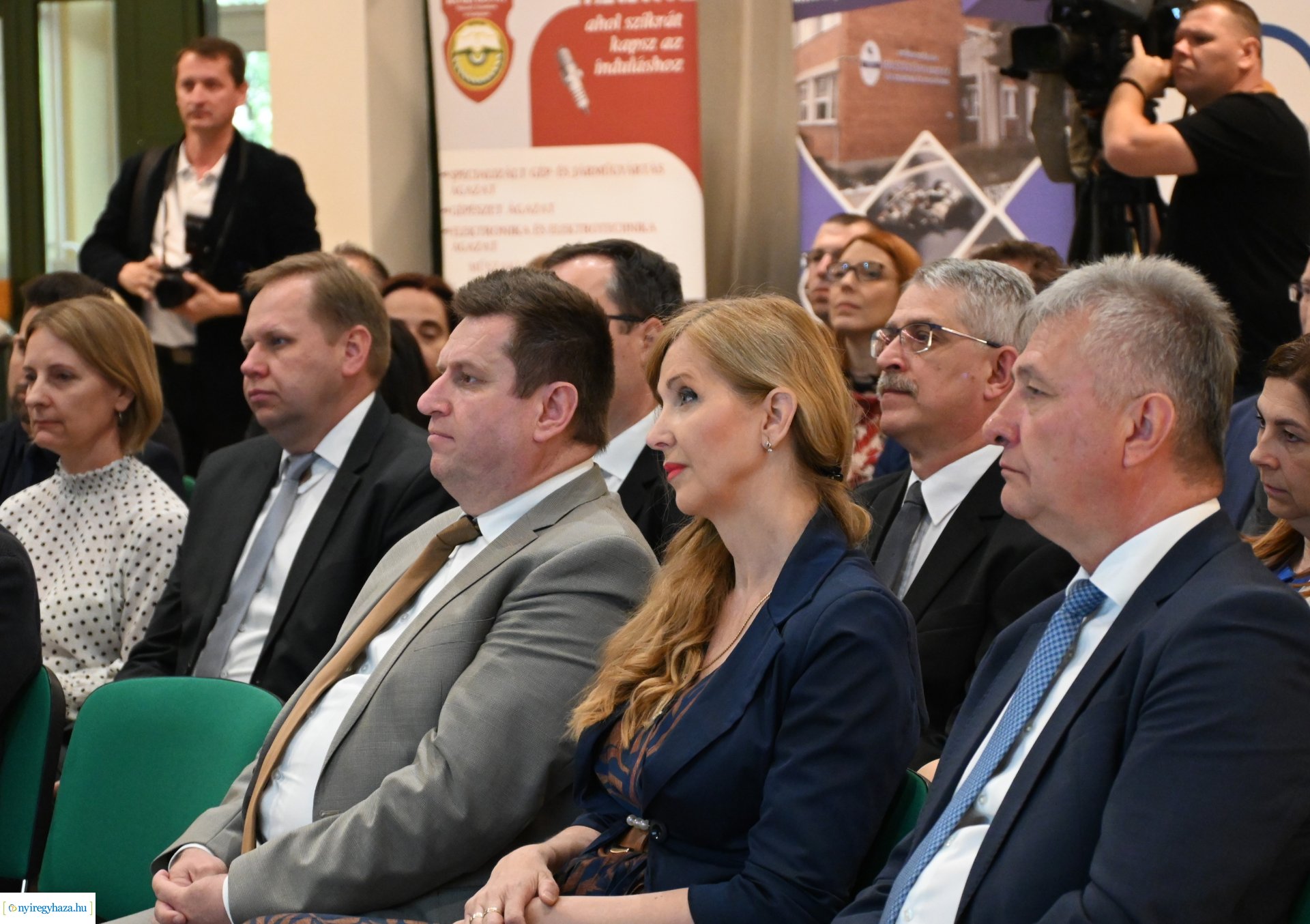 Több milliárdos intézményfejlesztés  valósul meg a Nyíregyházi Szakképzési Centrumban -  sajtótájékoztató