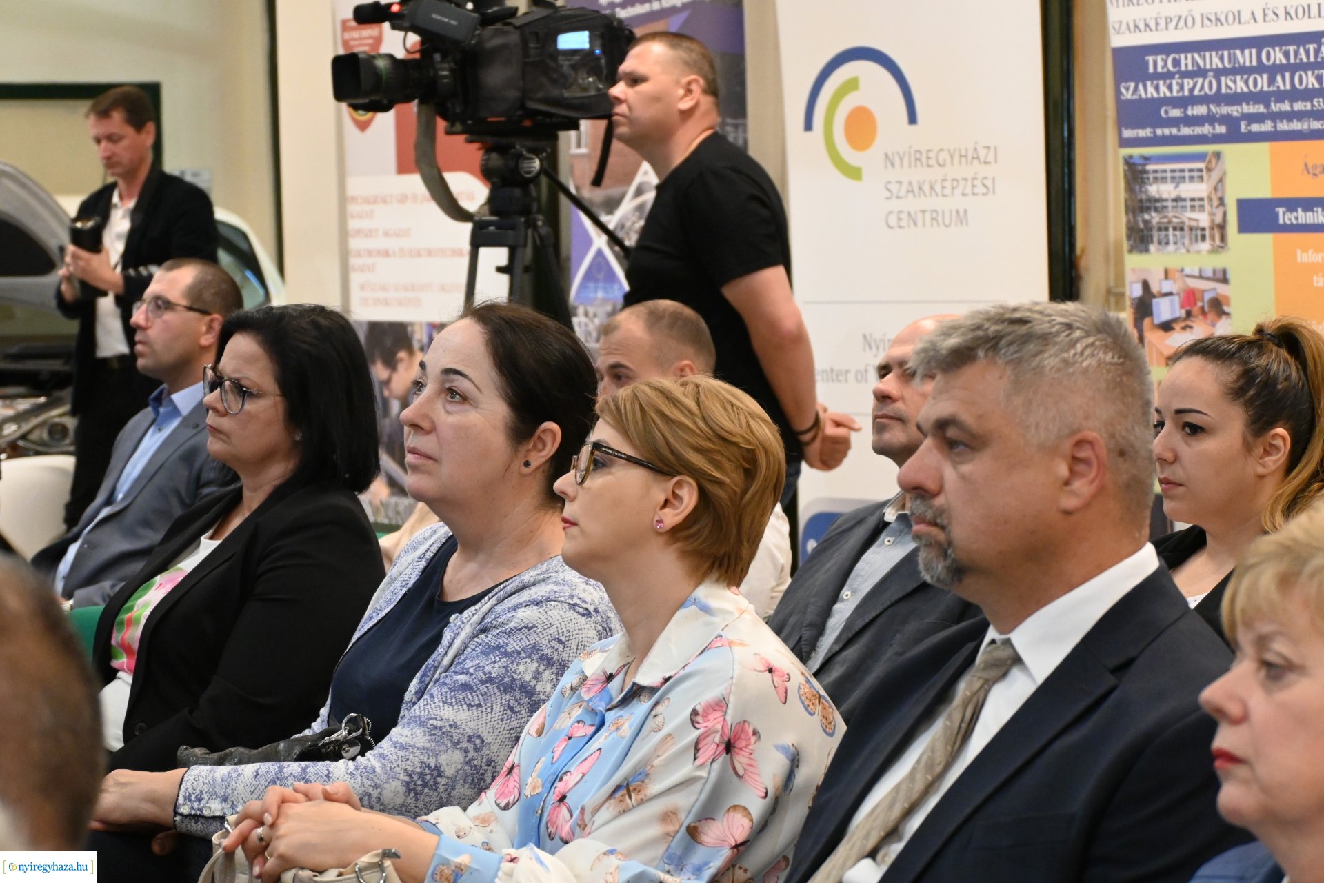 Több milliárdos intézményfejlesztés  valósul meg a Nyíregyházi Szakképzési Centrumban -  sajtótájékoztató